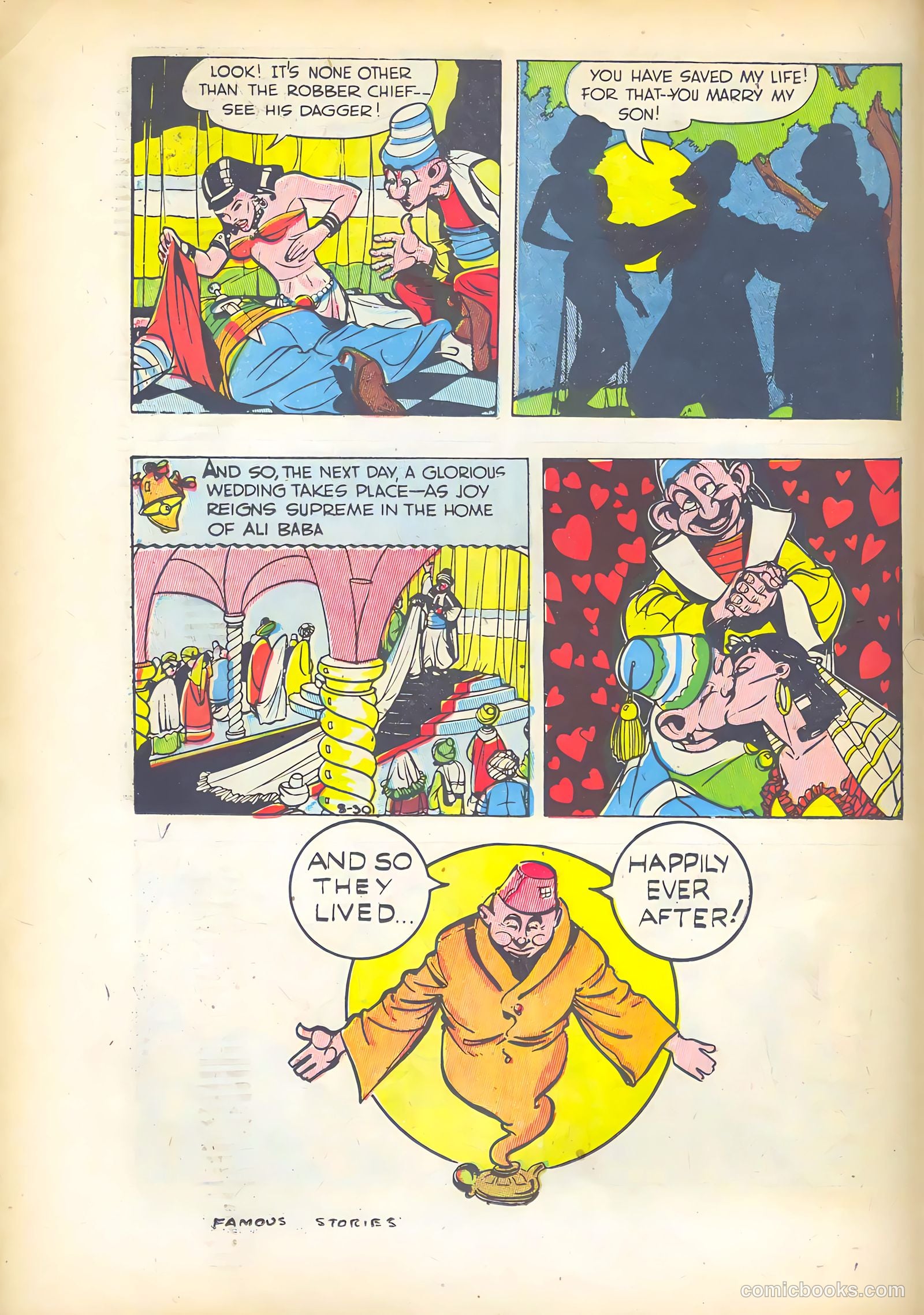 World Famous Stories #1 (1945) — page 18 of 36