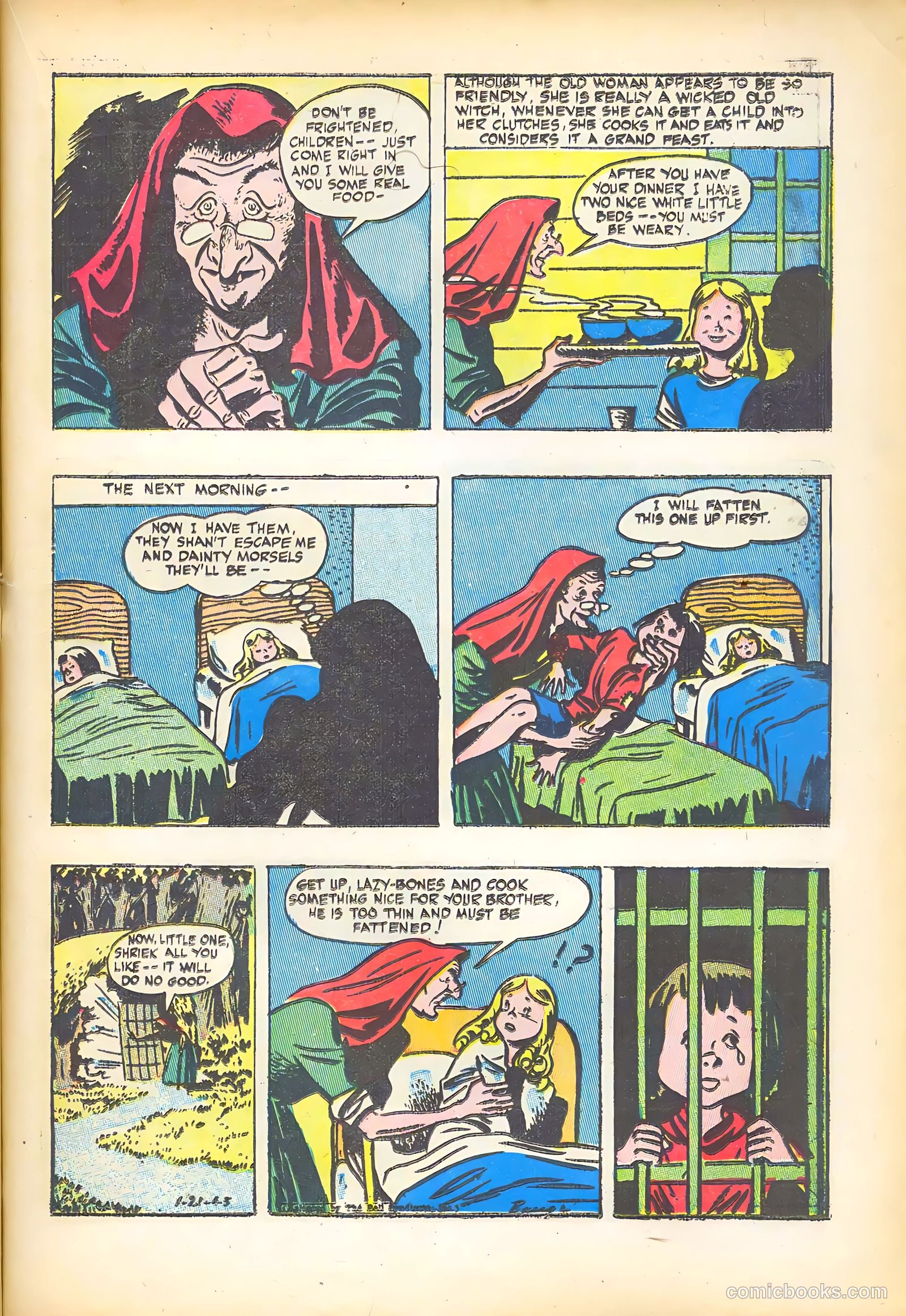 World Famous Stories #1 (1945) — page 23 of 36