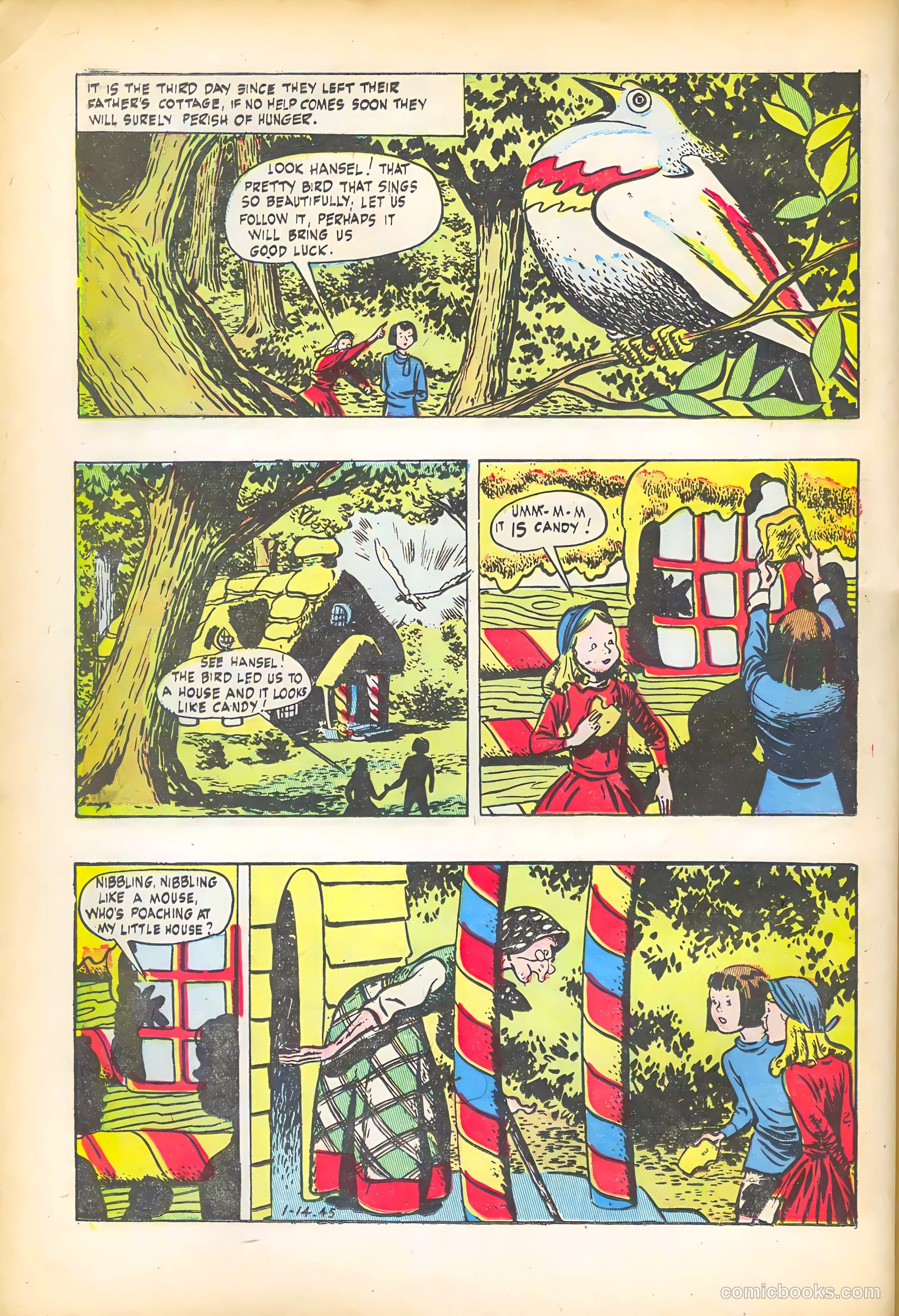 World Famous Stories #1 (1945) — page 24 of 36