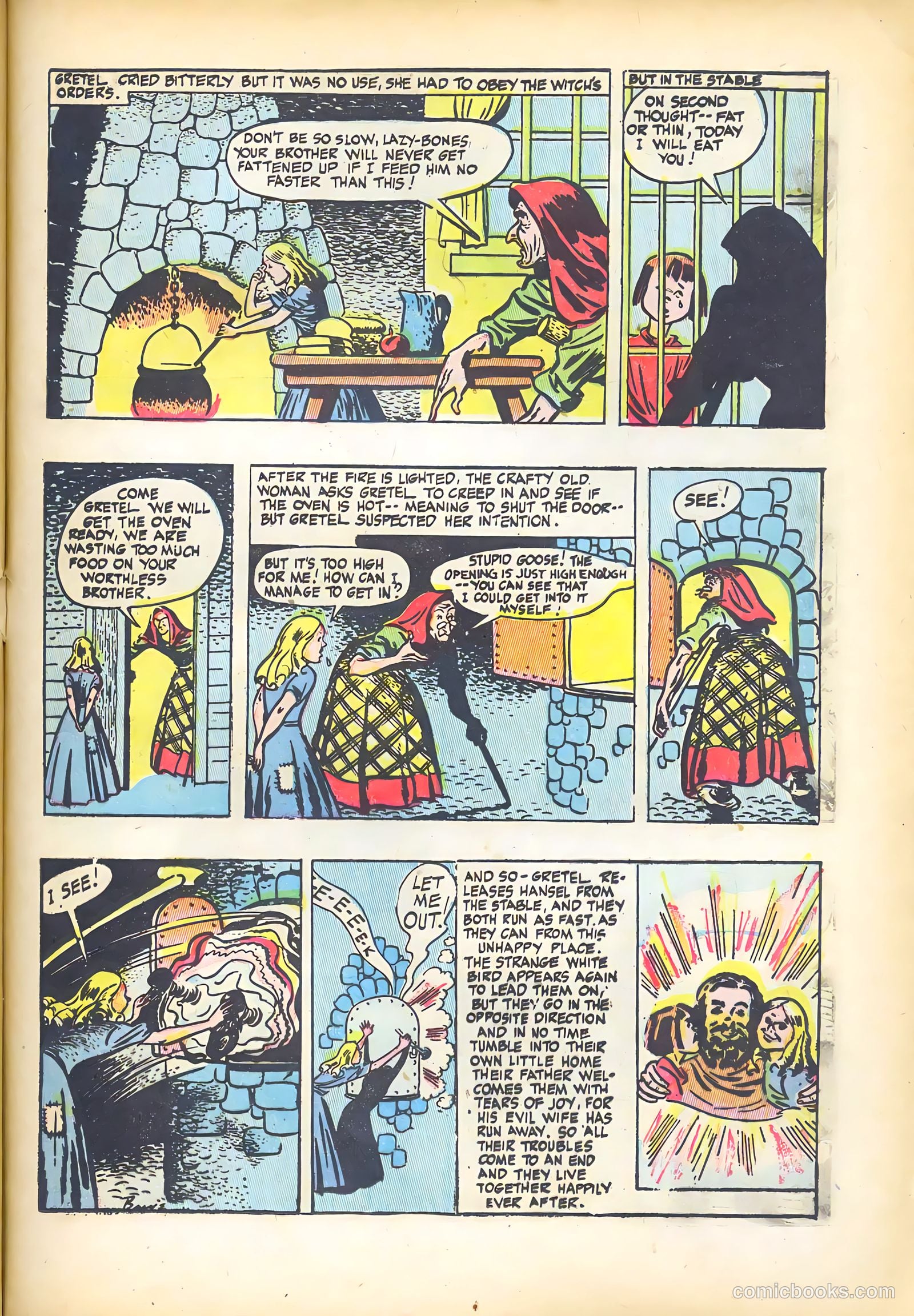 World Famous Stories #1 (1945) — page 25 of 36