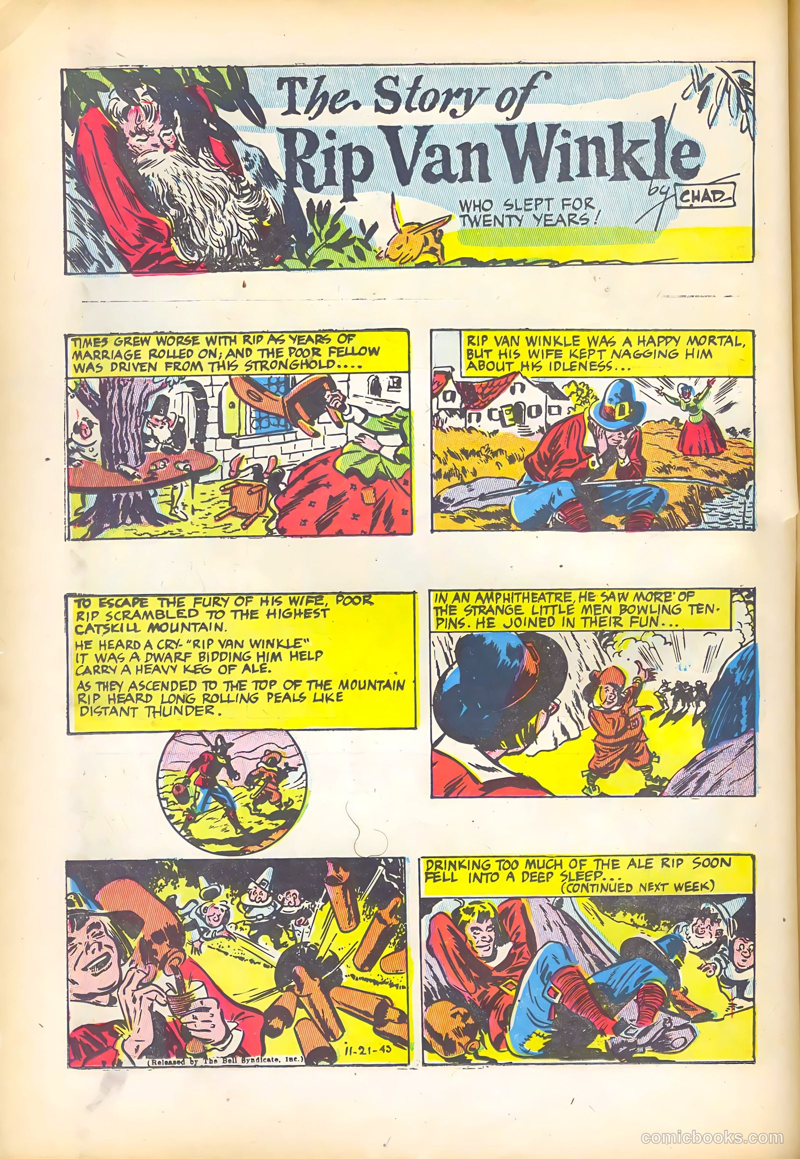 World Famous Stories #1 (1945) — page 26 of 36
