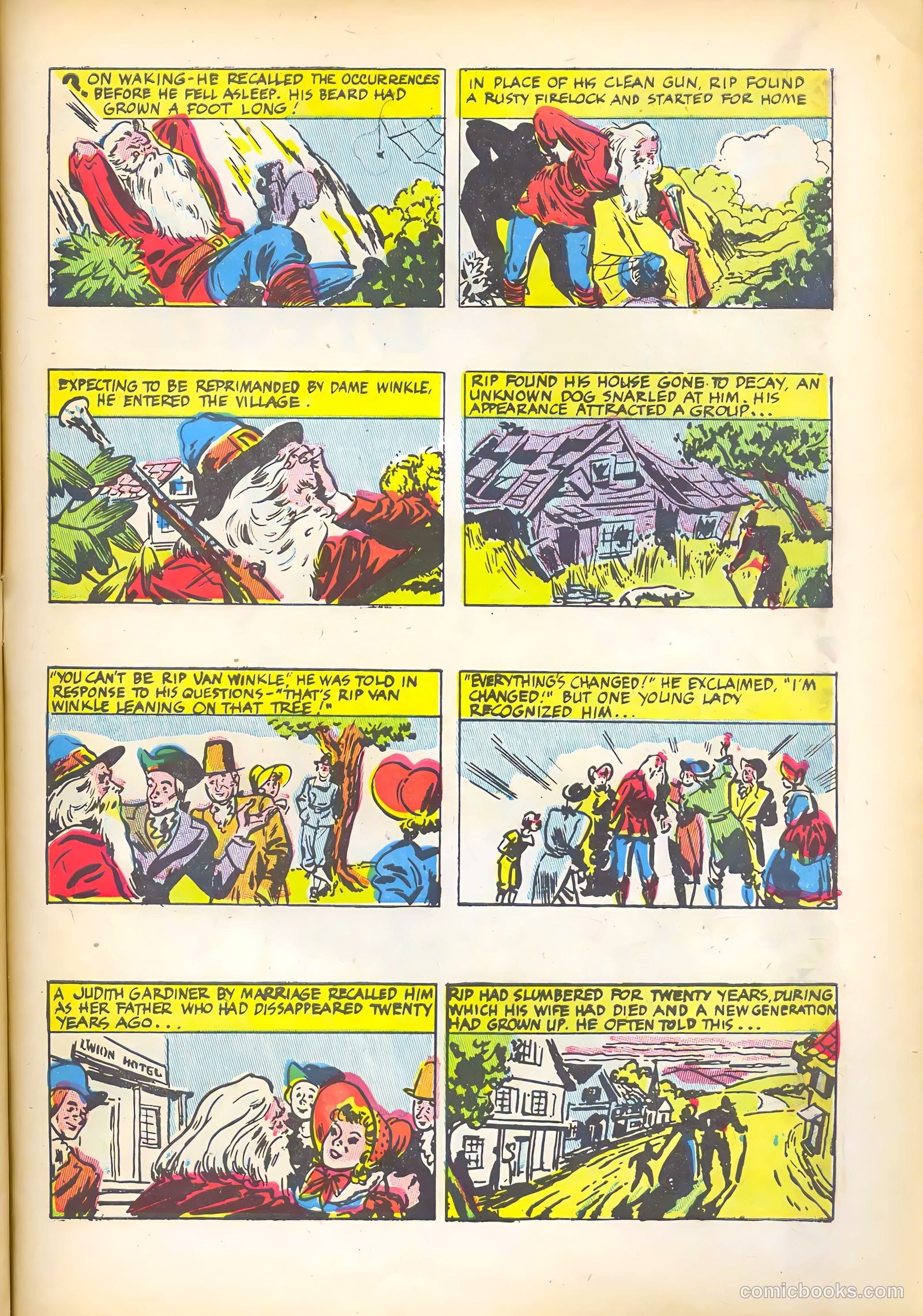 World Famous Stories #1 (1945) — page 27 of 36
