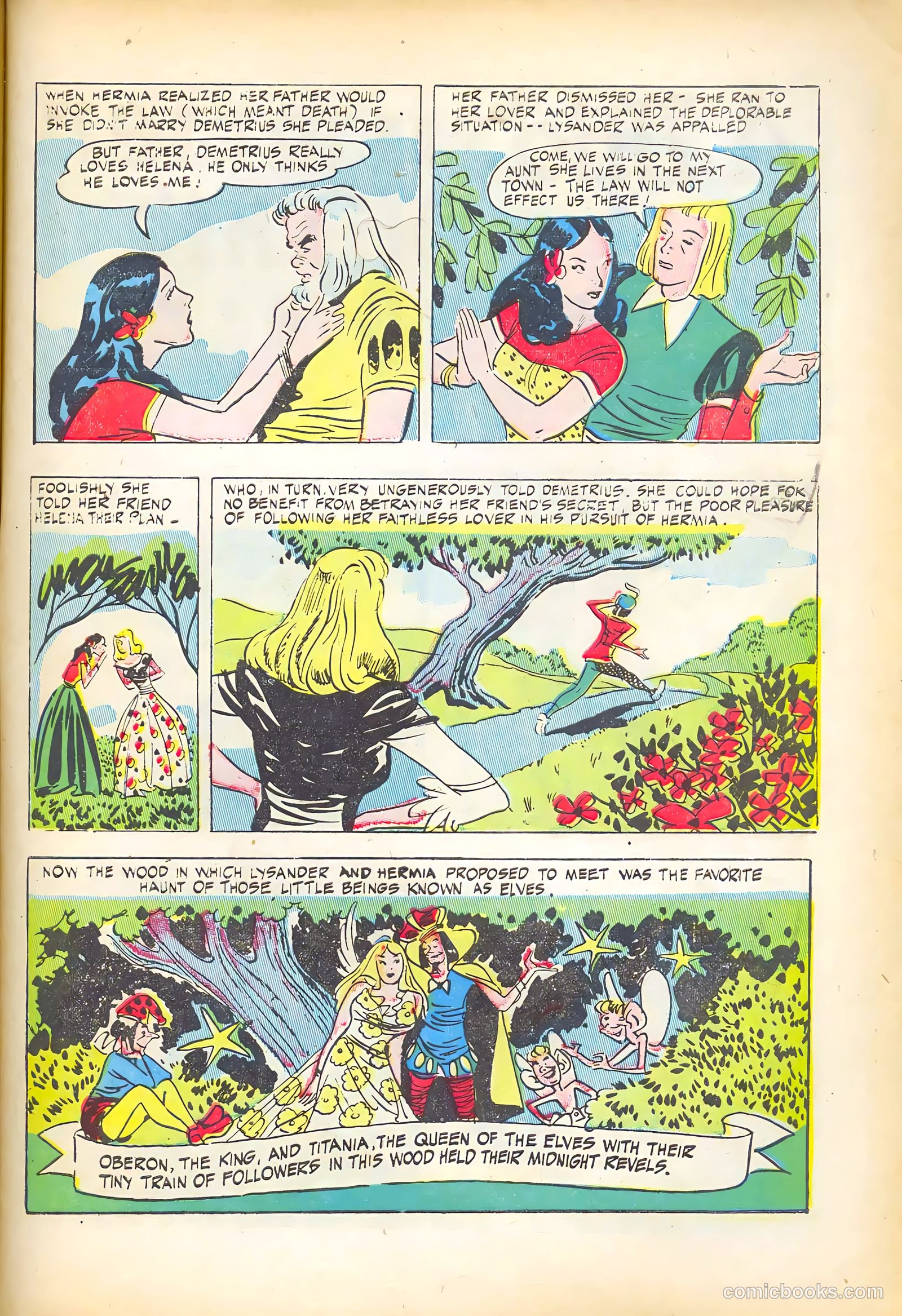 World Famous Stories #1 (1945) — page 29 of 36