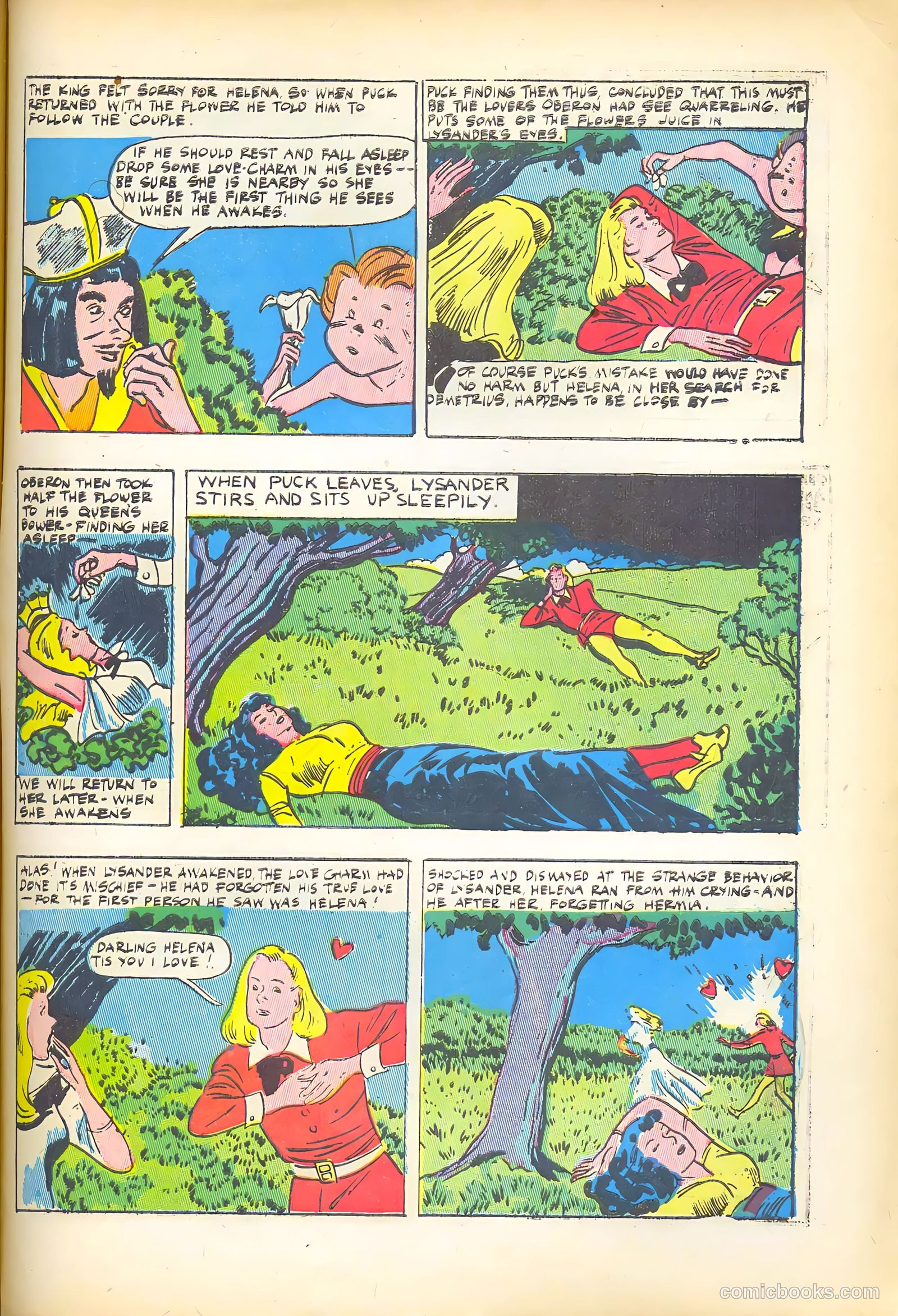 World Famous Stories #1 (1945) — page 31 of 36