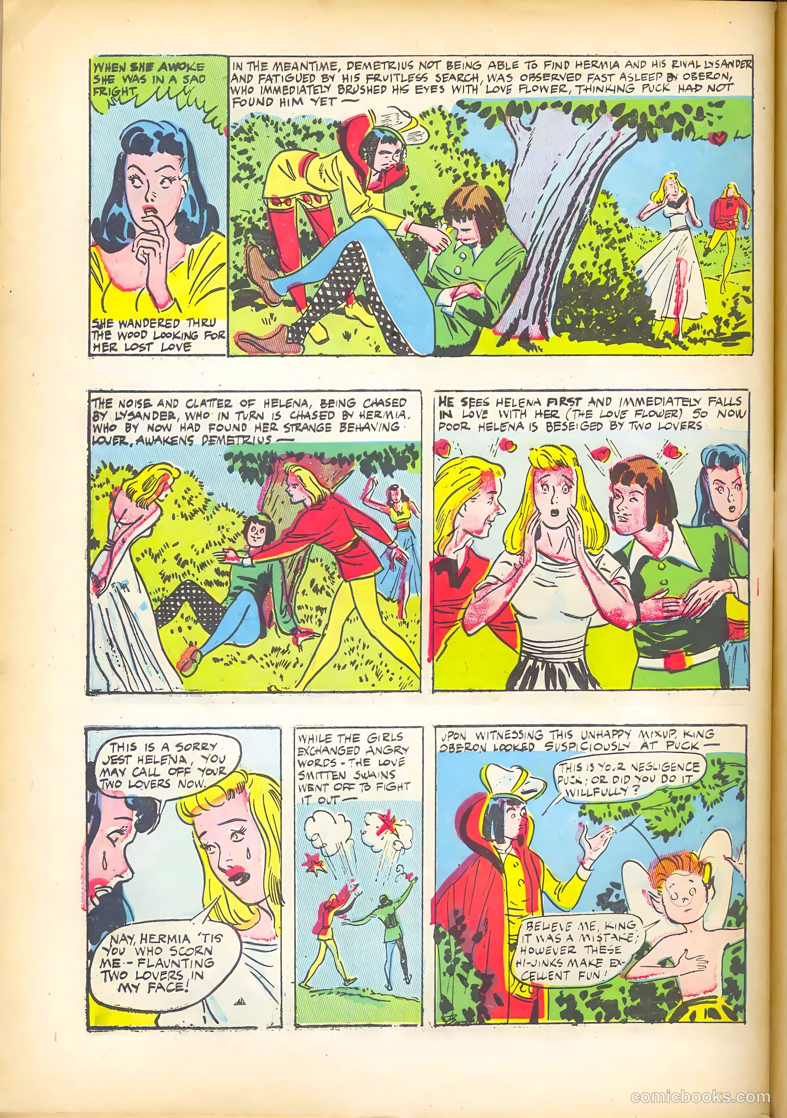 World Famous Stories #1 (1945) — page 32 of 36