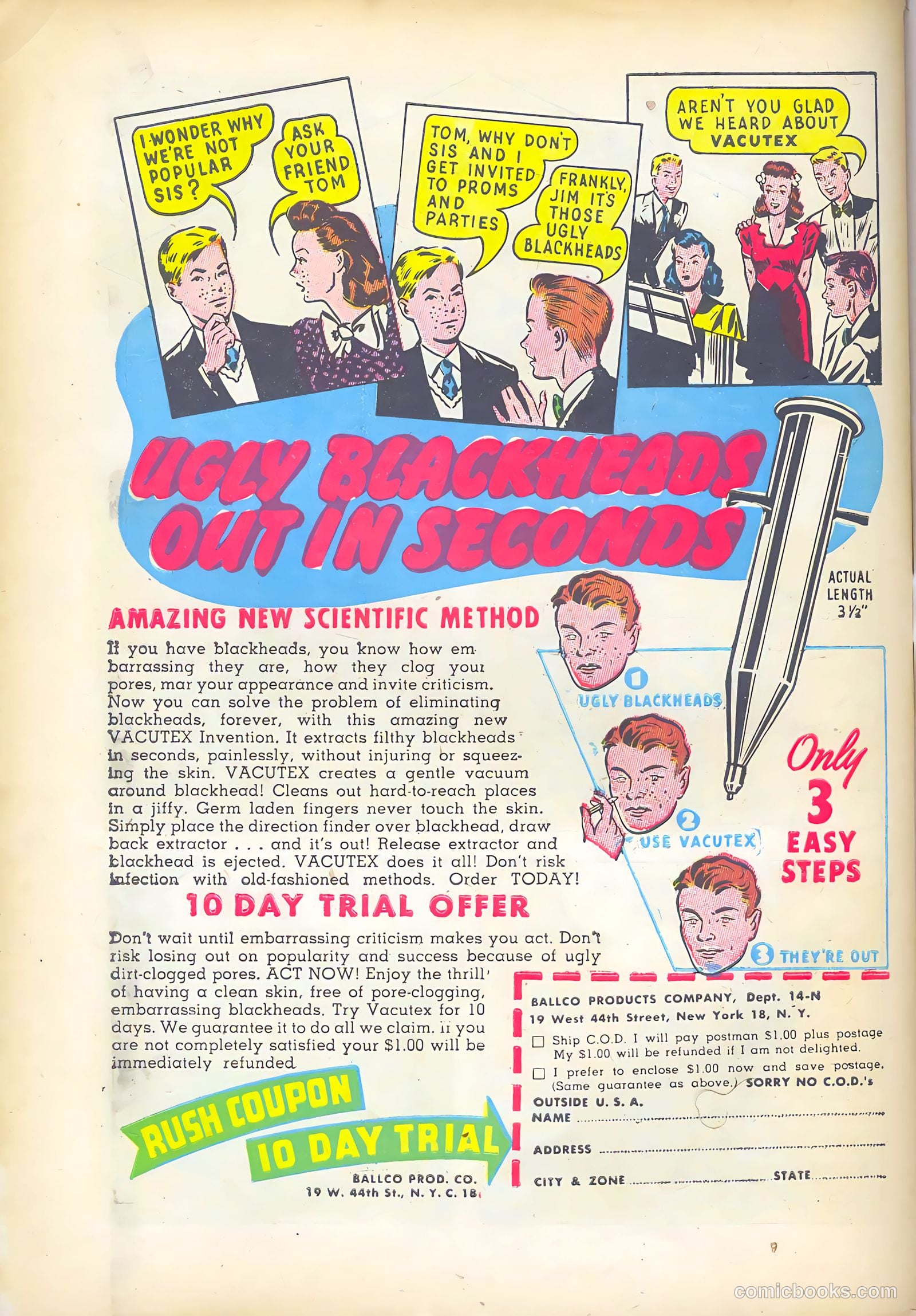 World Famous Stories #1 (1945) — page 34 of 36