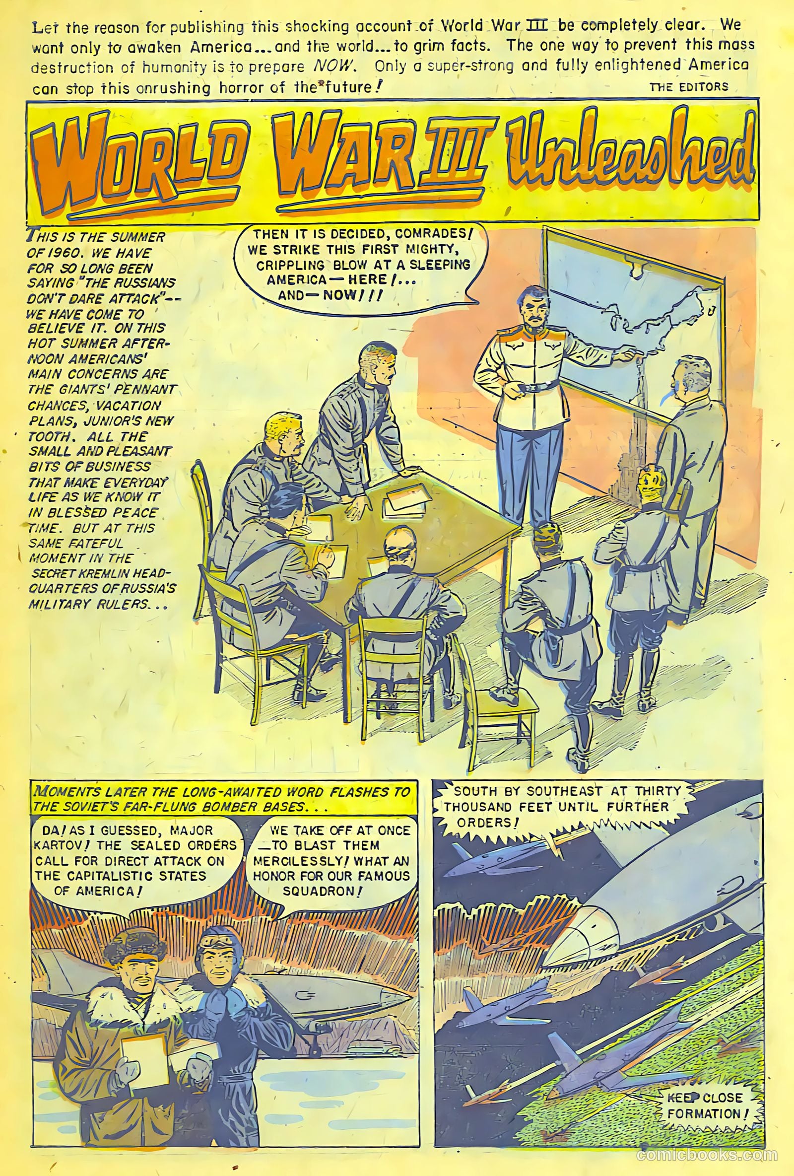 World War III #1 (1952) — page 2 of 31