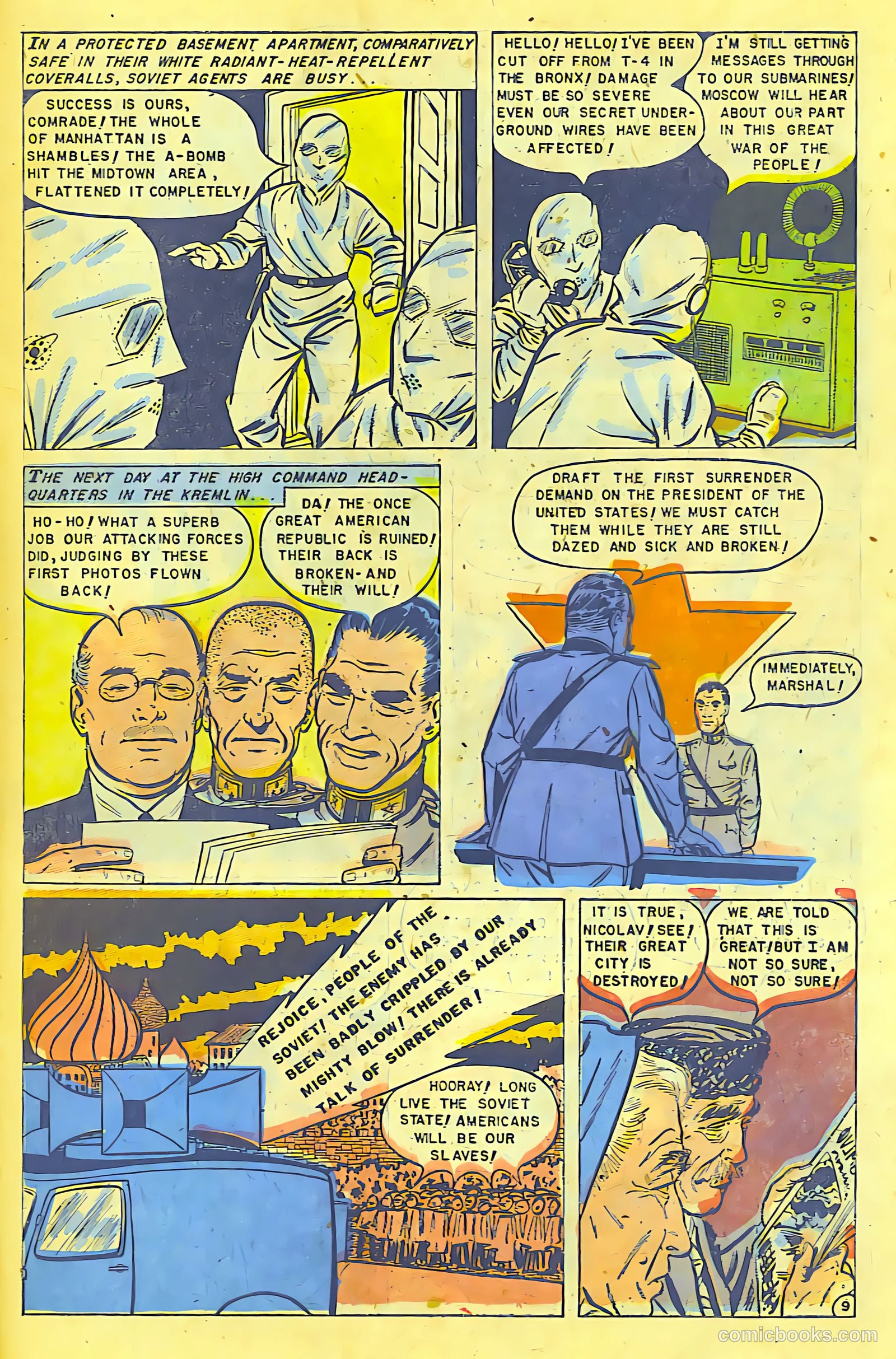 World War III #1 (1952) — page 10 of 31