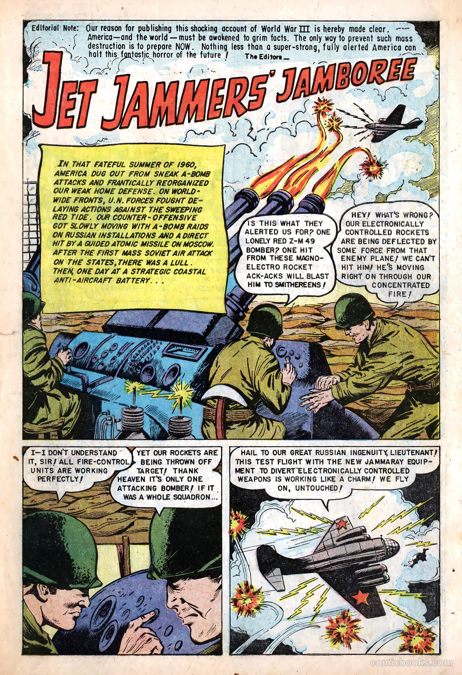 World War III #2 (1953) — page 3 of 36