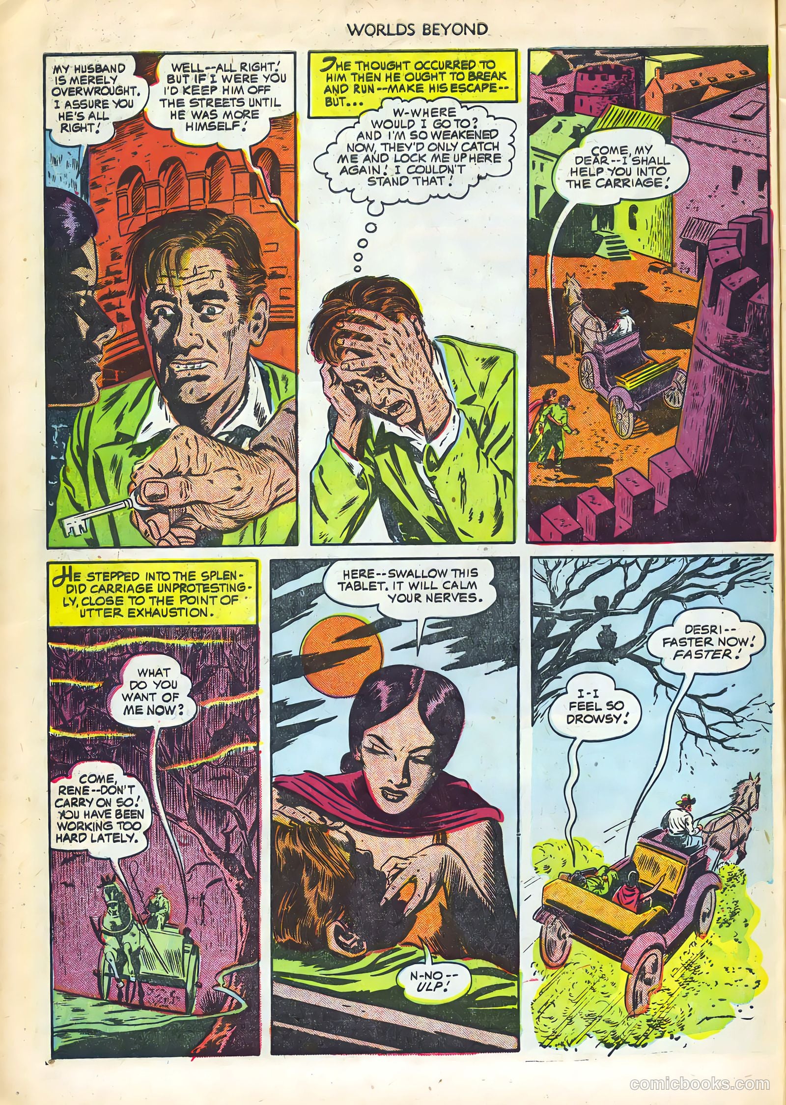 Worlds Beyond #1 (1951) — page 10 of 36