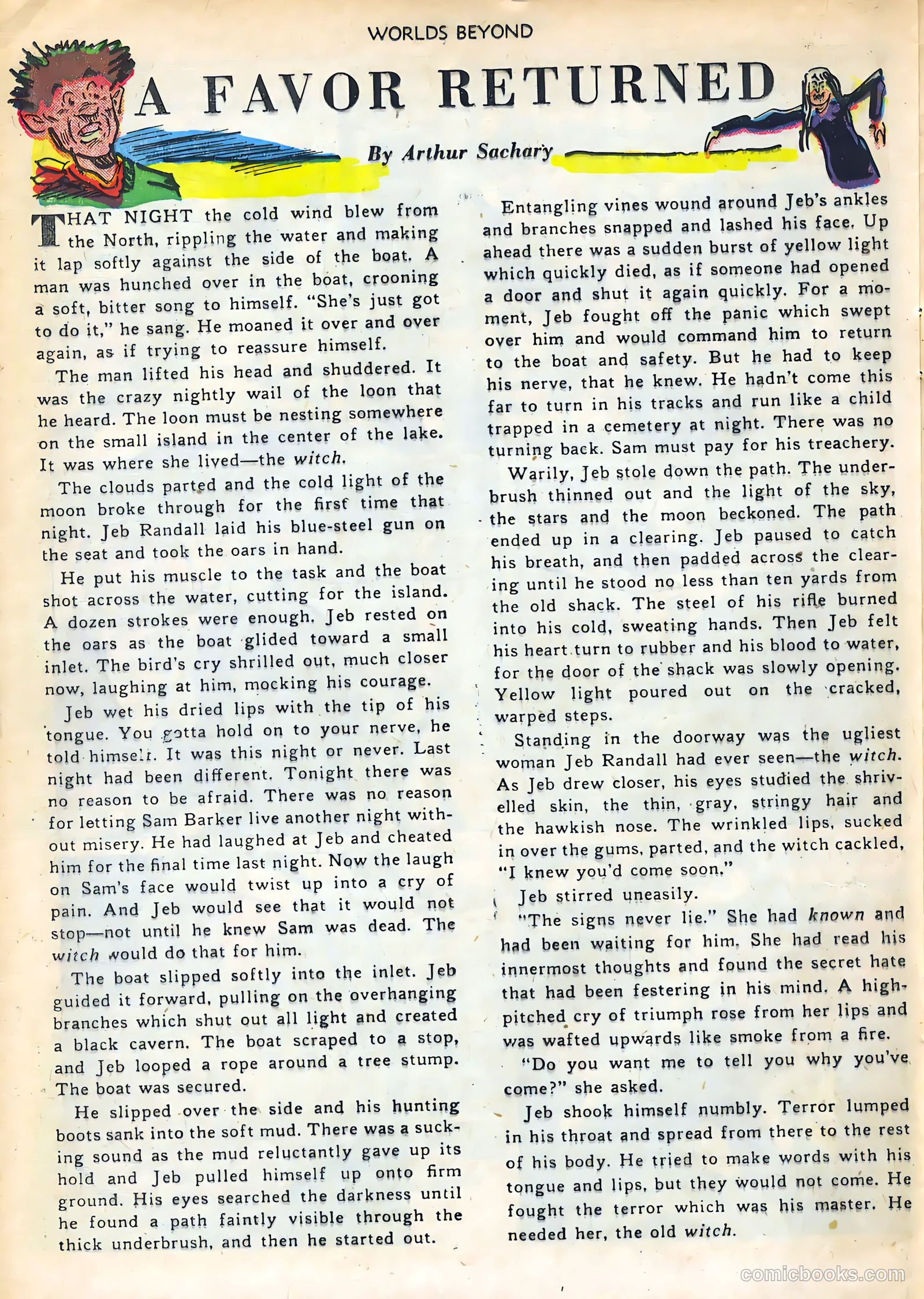 Worlds Beyond #1 (1951) — page 24 of 36