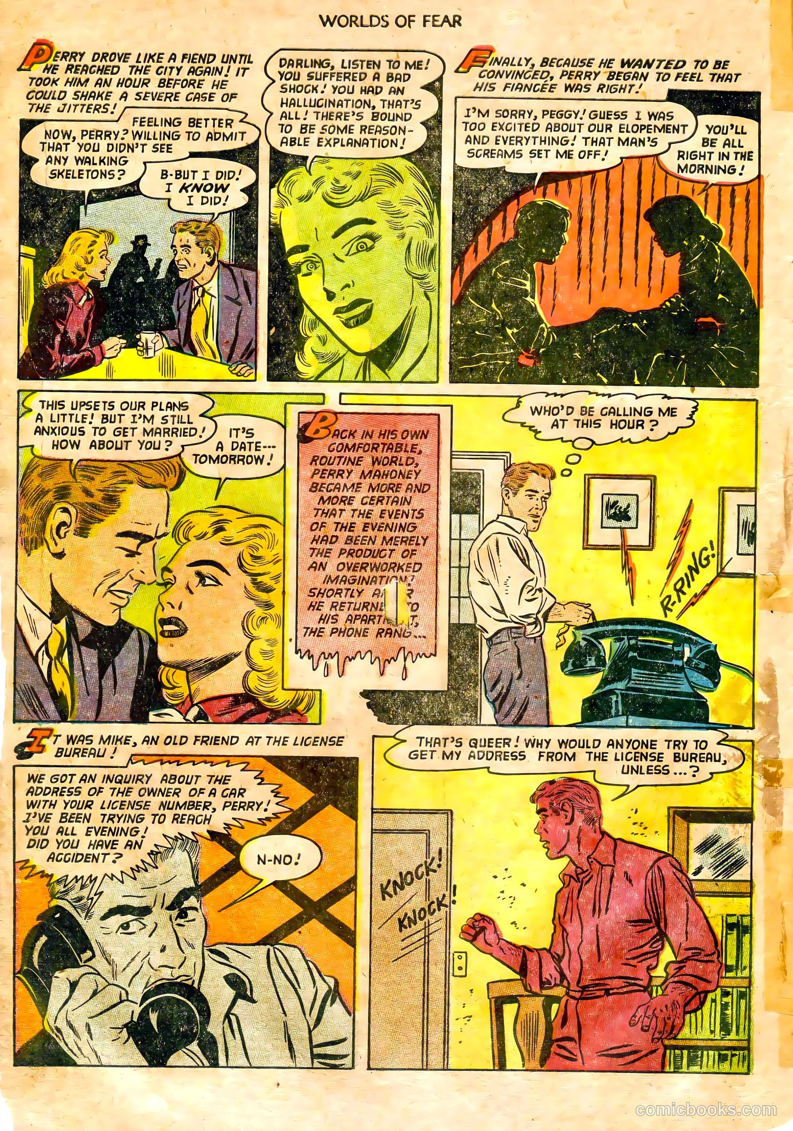 Worlds of Fear #10 (1953) — page 6 of 36
