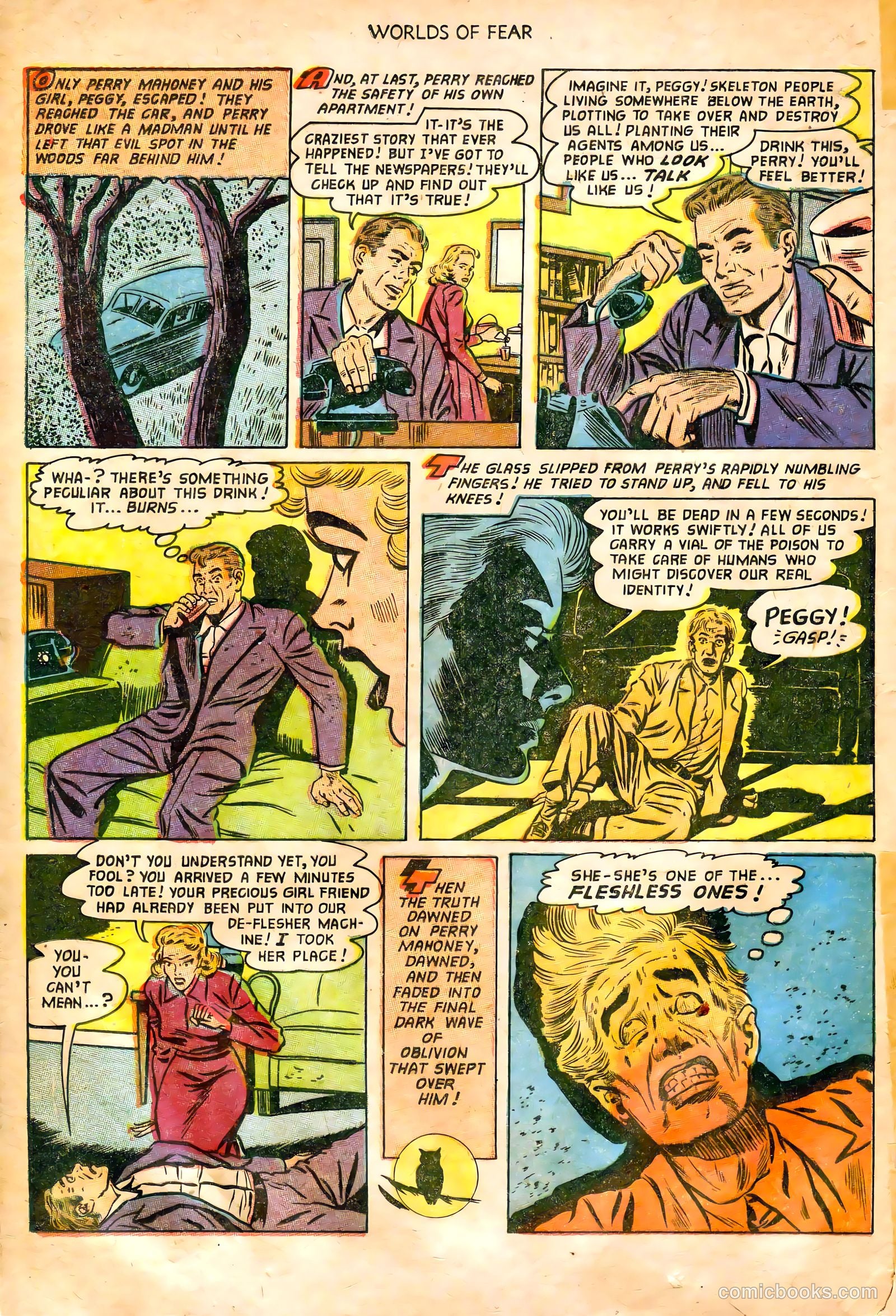 Worlds of Fear #10 (1953) — page 12 of 36