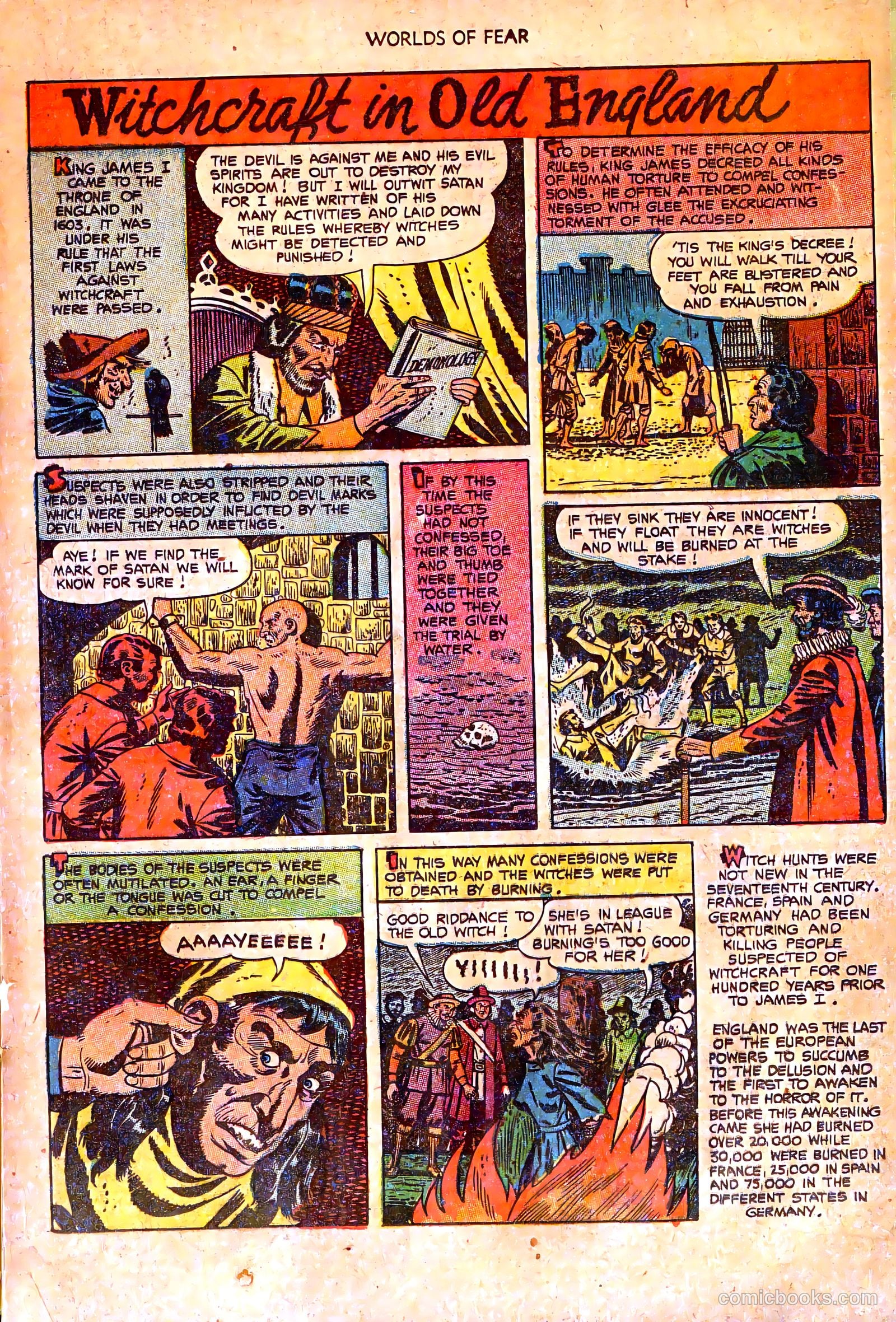 Worlds of Fear #10 (1953) — page 13 of 36