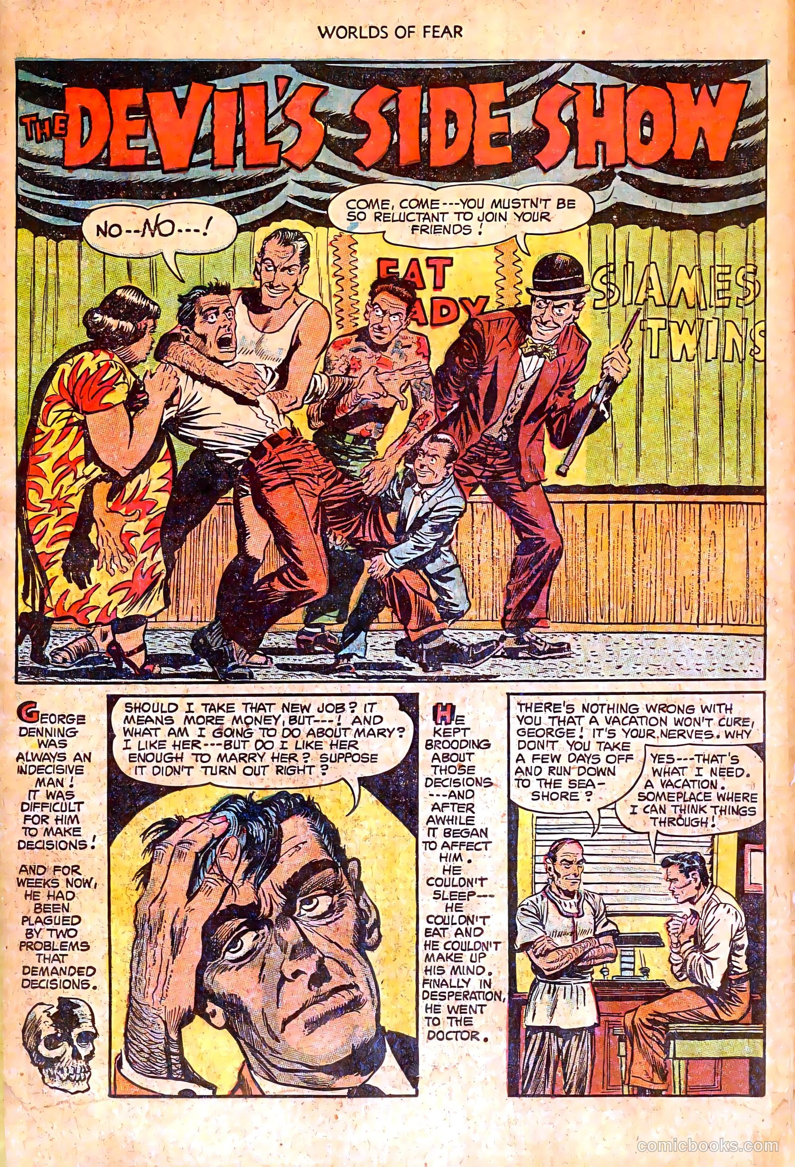 Worlds of Fear #10 (1953) — page 14 of 36