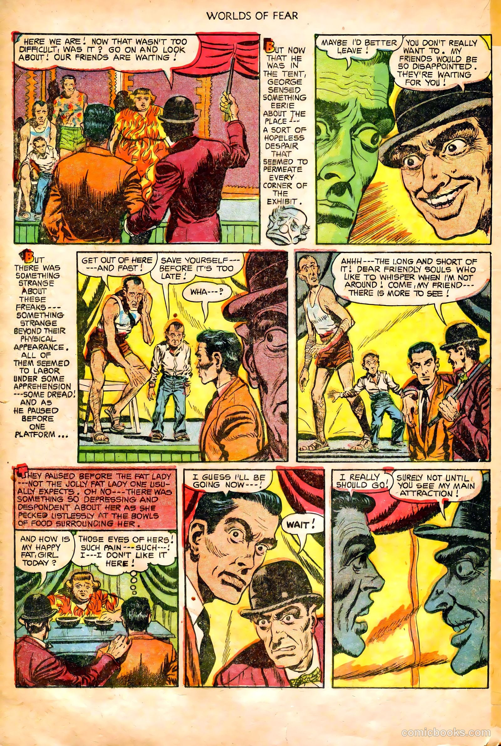 Worlds of Fear #10 (1953) — page 16 of 36