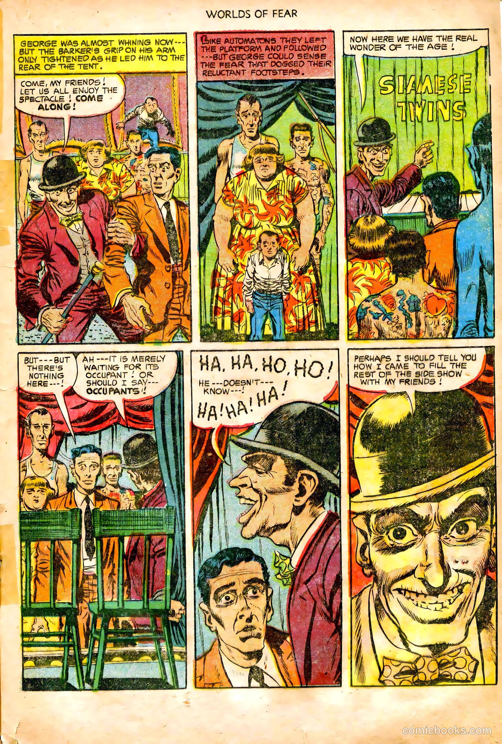 Worlds of Fear #10 (1953) — page 17 of 36