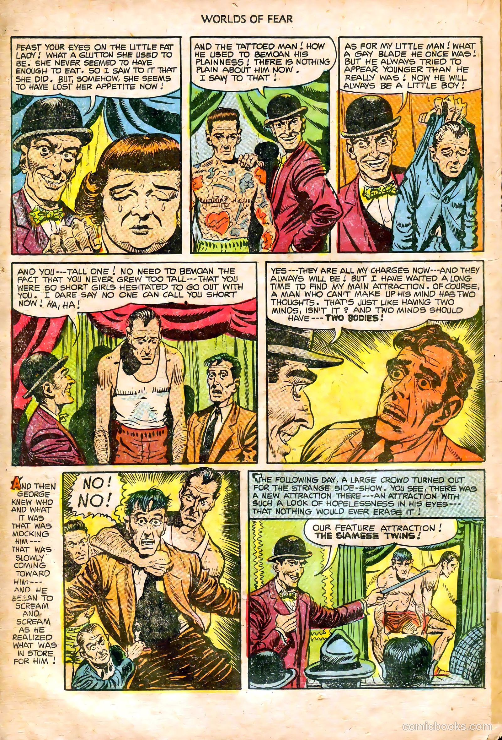 Worlds of Fear #10 (1953) — page 18 of 36