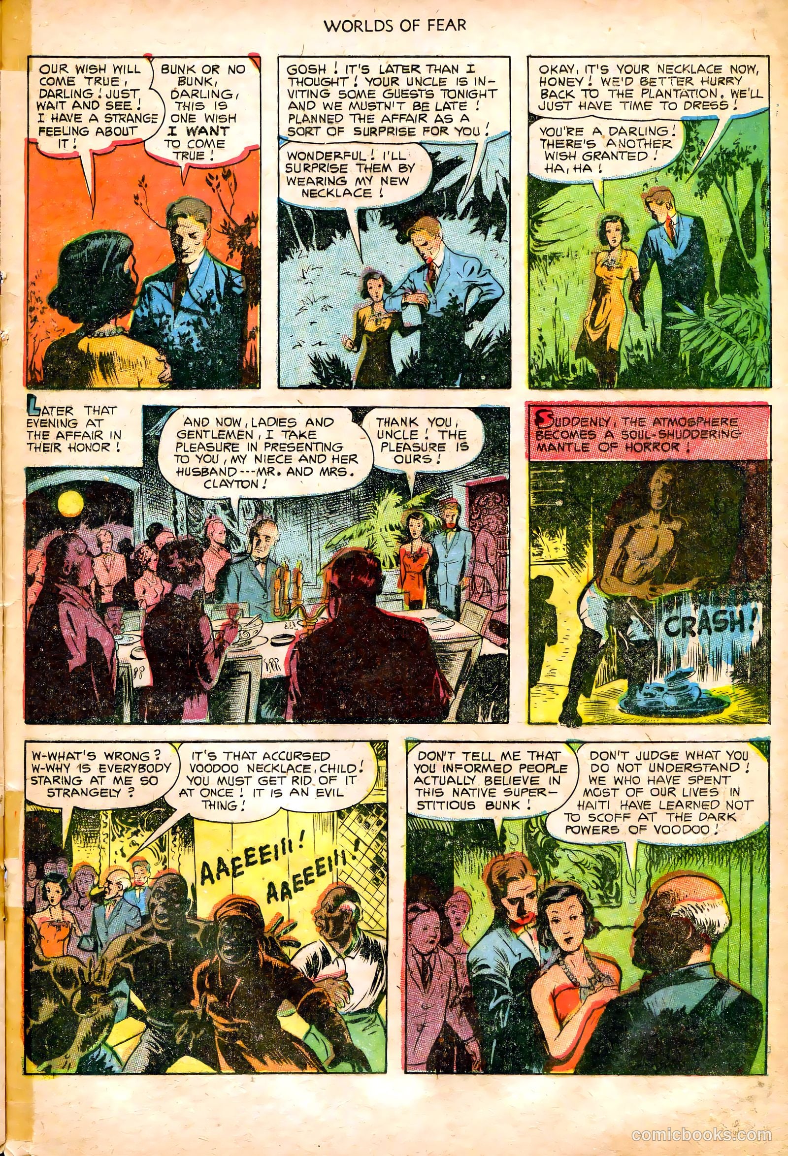 Worlds of Fear #10 (1953) — page 21 of 36