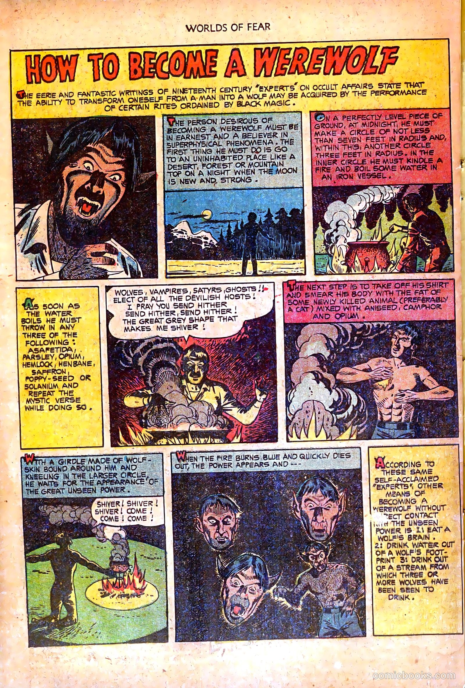 Worlds of Fear #10 (1953) — page 24 of 36
