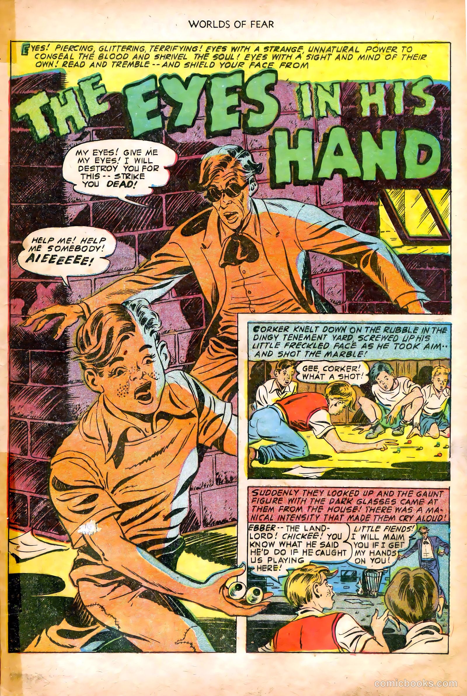Worlds of Fear #10 (1953) — page 25 of 36
