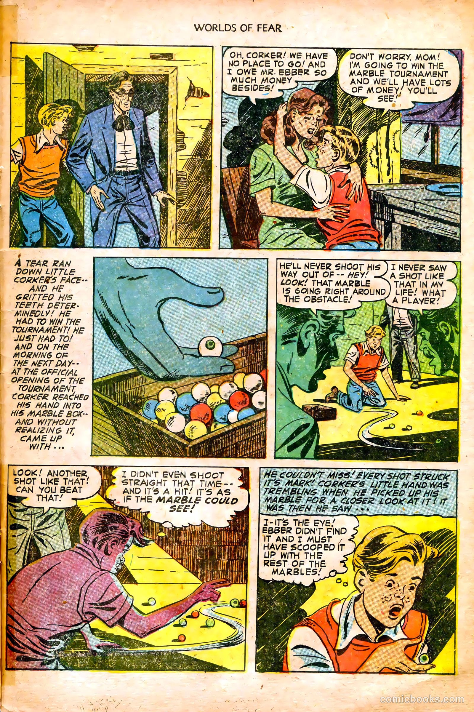 Worlds of Fear #10 (1953) — page 27 of 36