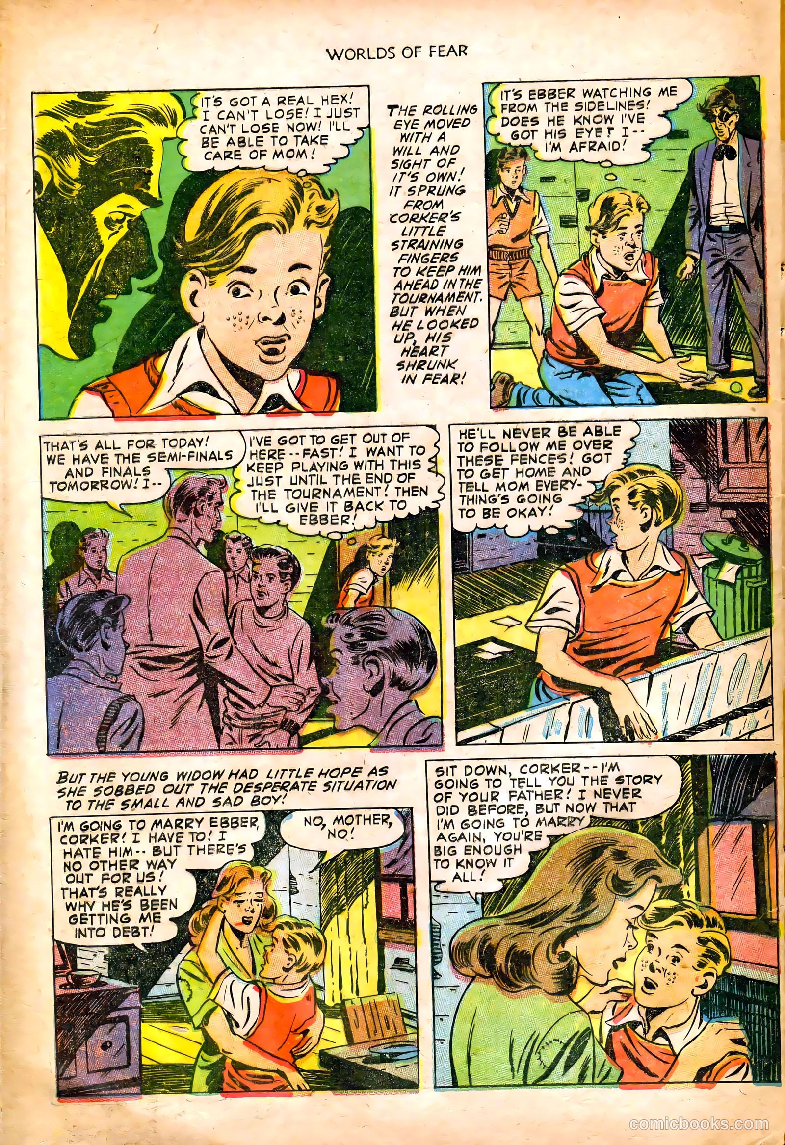 Worlds of Fear #10 (1953) — page 28 of 36