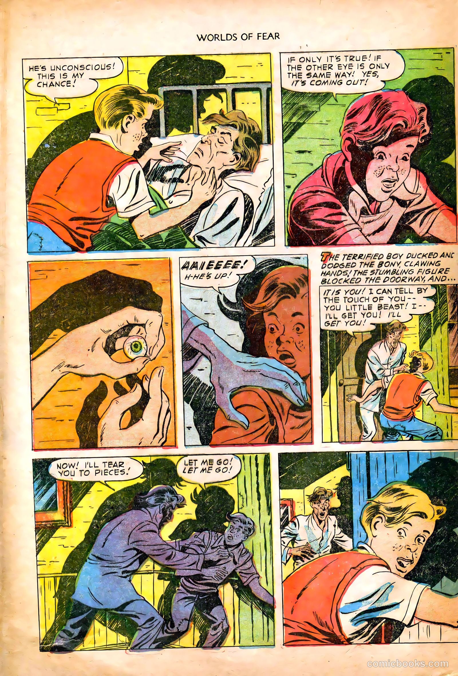 Worlds of Fear #10 (1953) — page 32 of 36