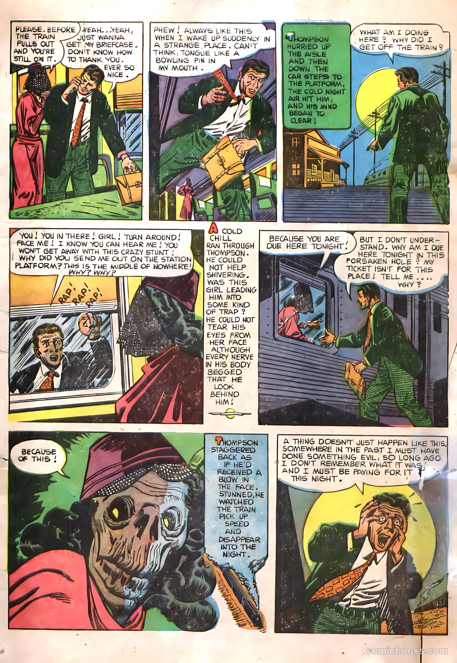 Worlds of Fear #2 (1952) — page 4 of 33