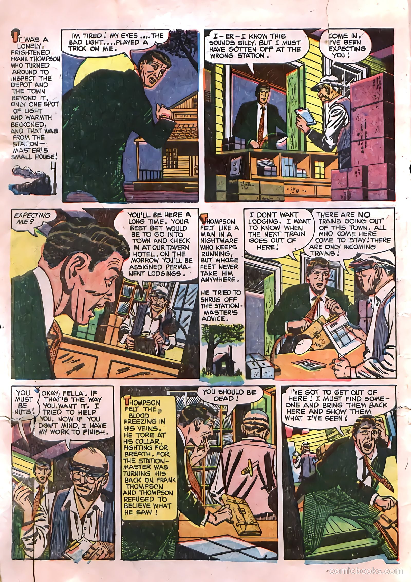 Worlds of Fear #2 (1952) — page 5 of 33