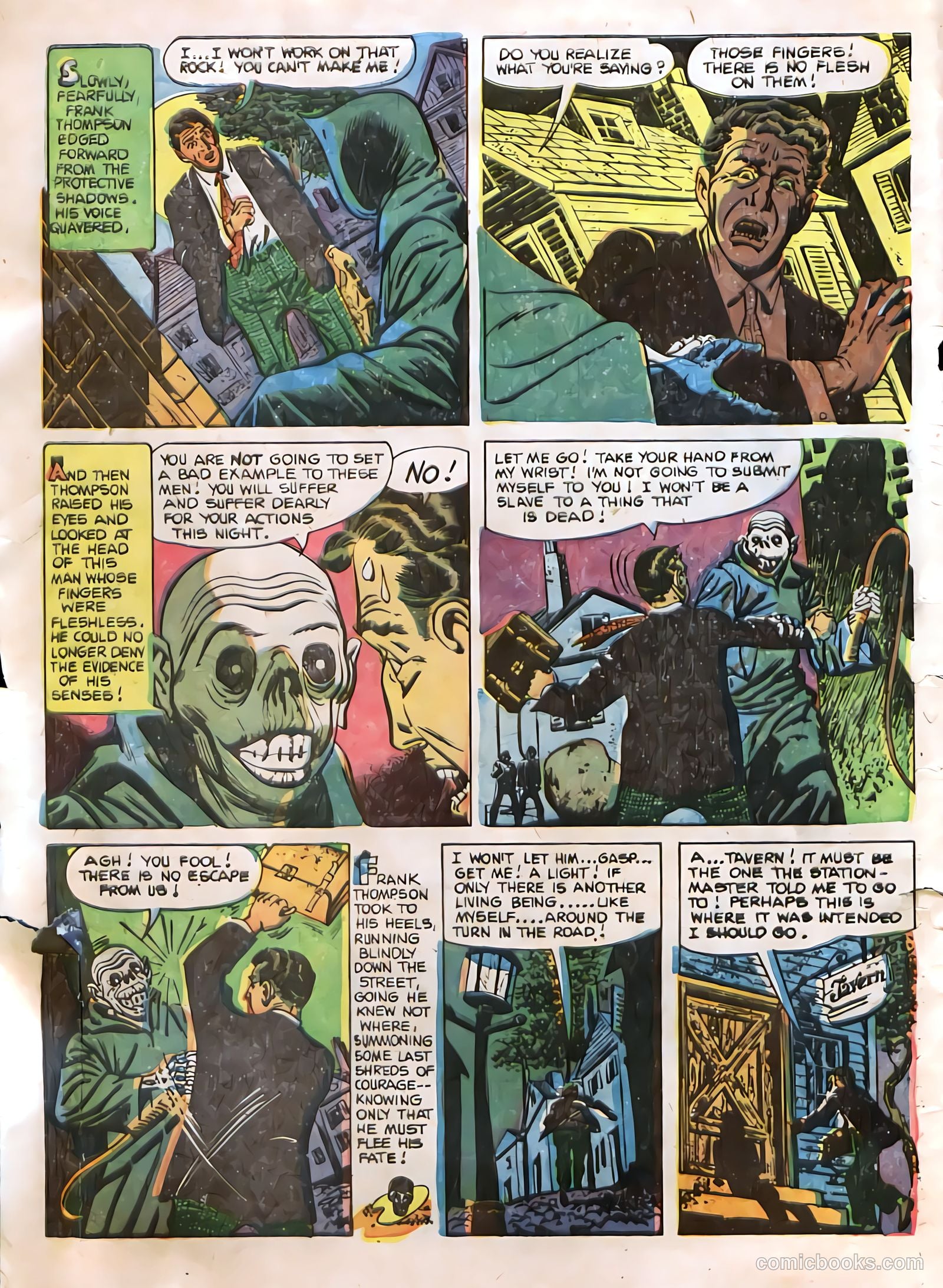 Worlds of Fear #2 (1952) — page 7 of 33