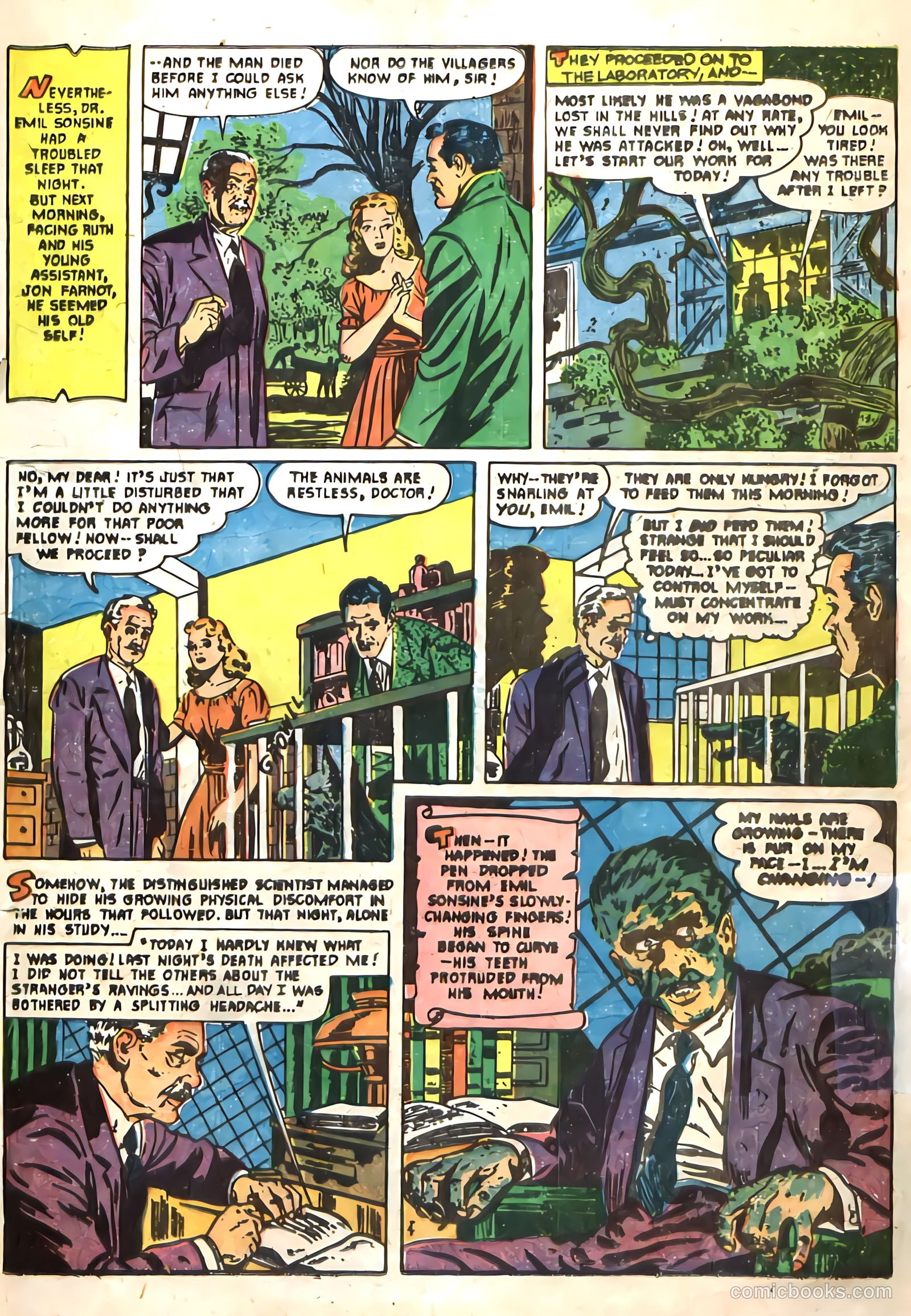 Worlds of Fear #2 (1952) — page 16 of 33