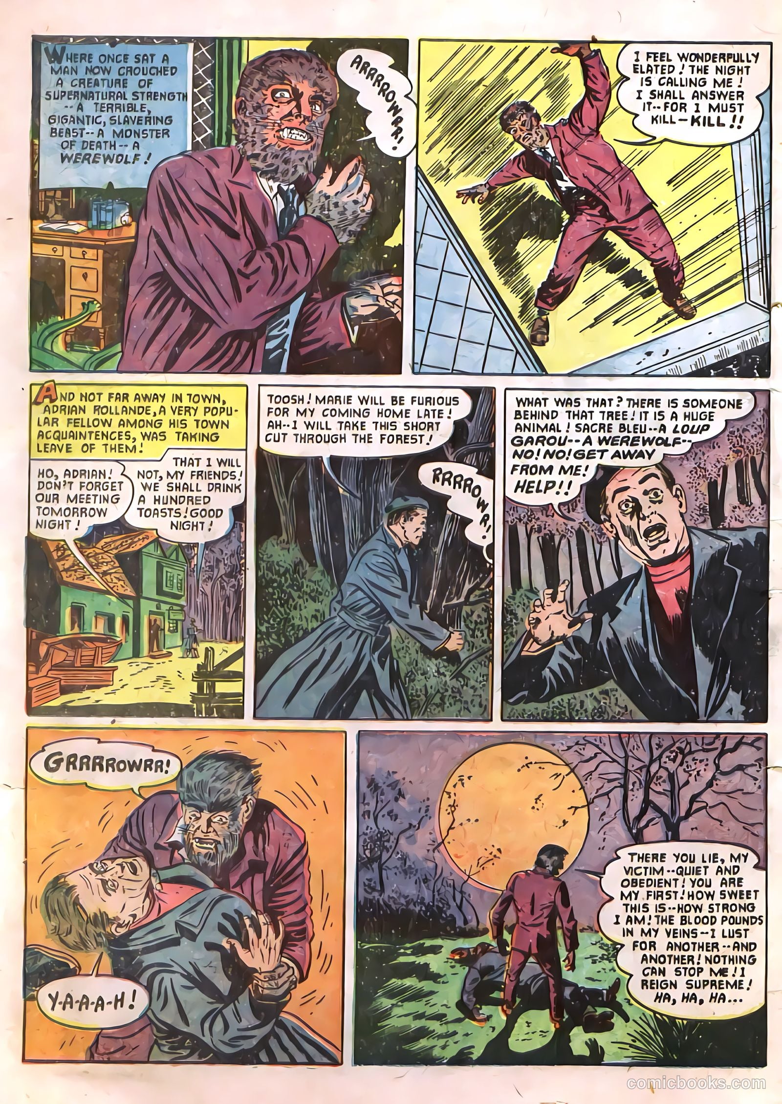 Worlds of Fear #2 (1952) — page 17 of 33