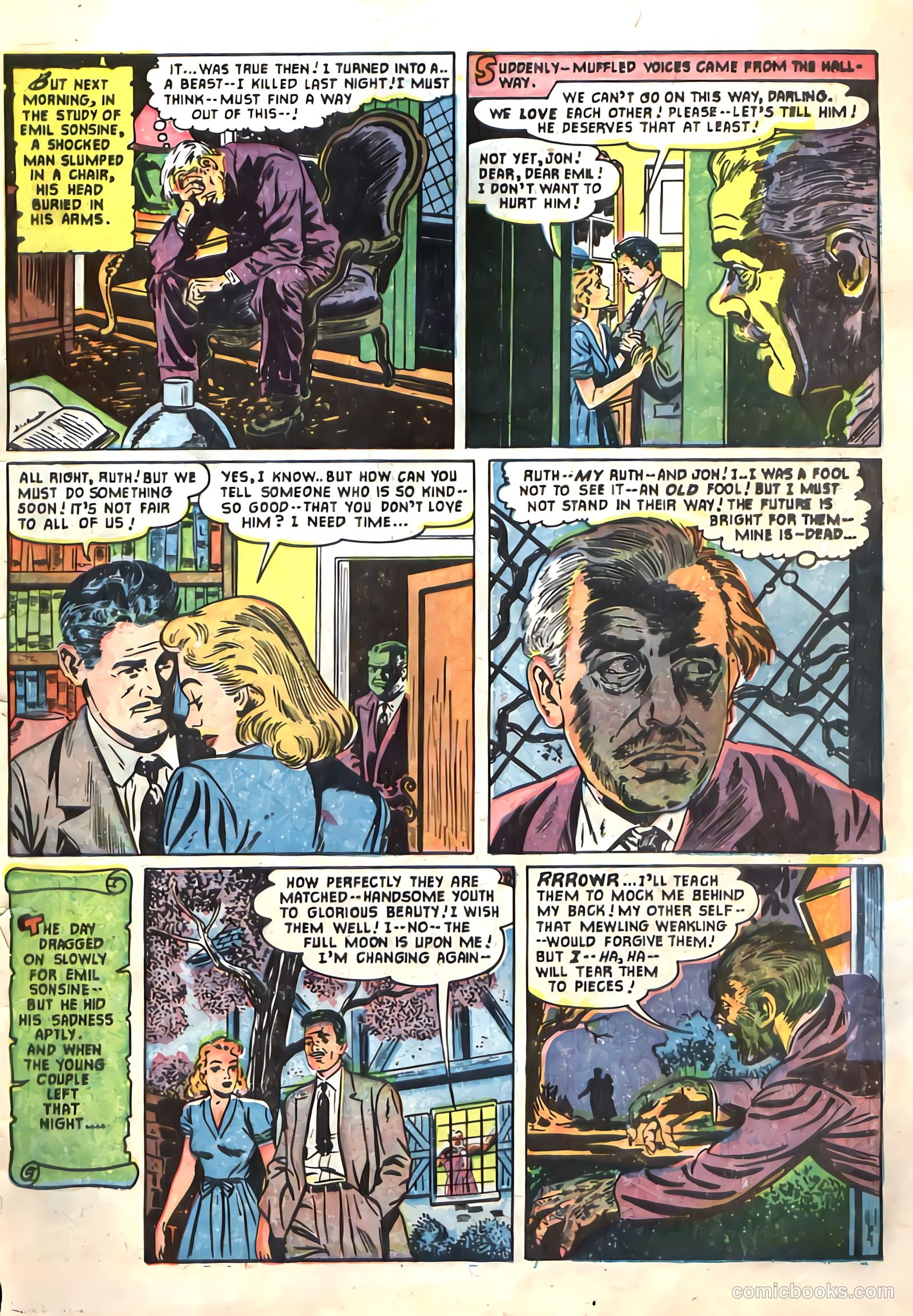 Worlds of Fear #2 (1952) — page 18 of 33