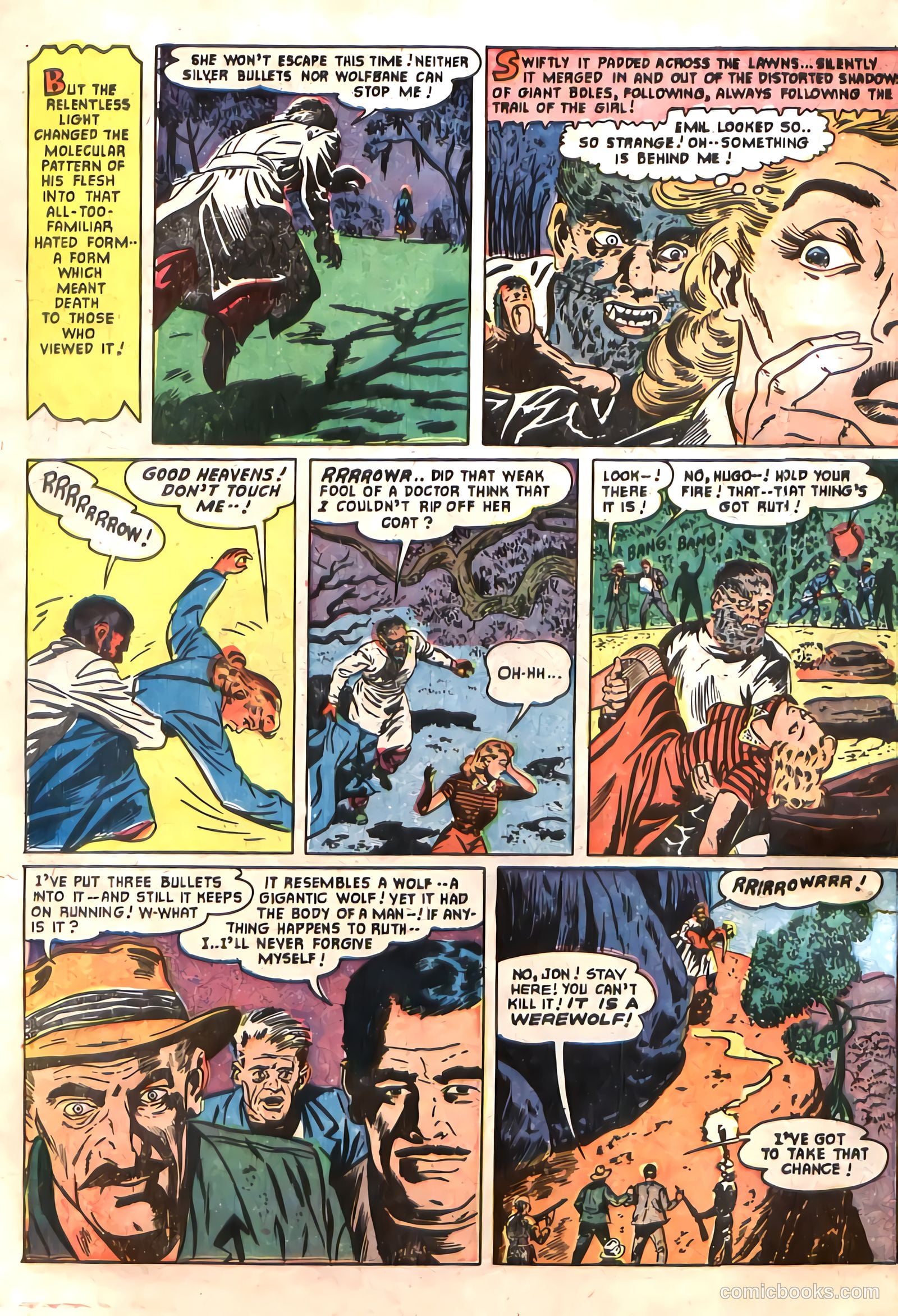 Worlds of Fear #2 (1952) — page 21 of 33