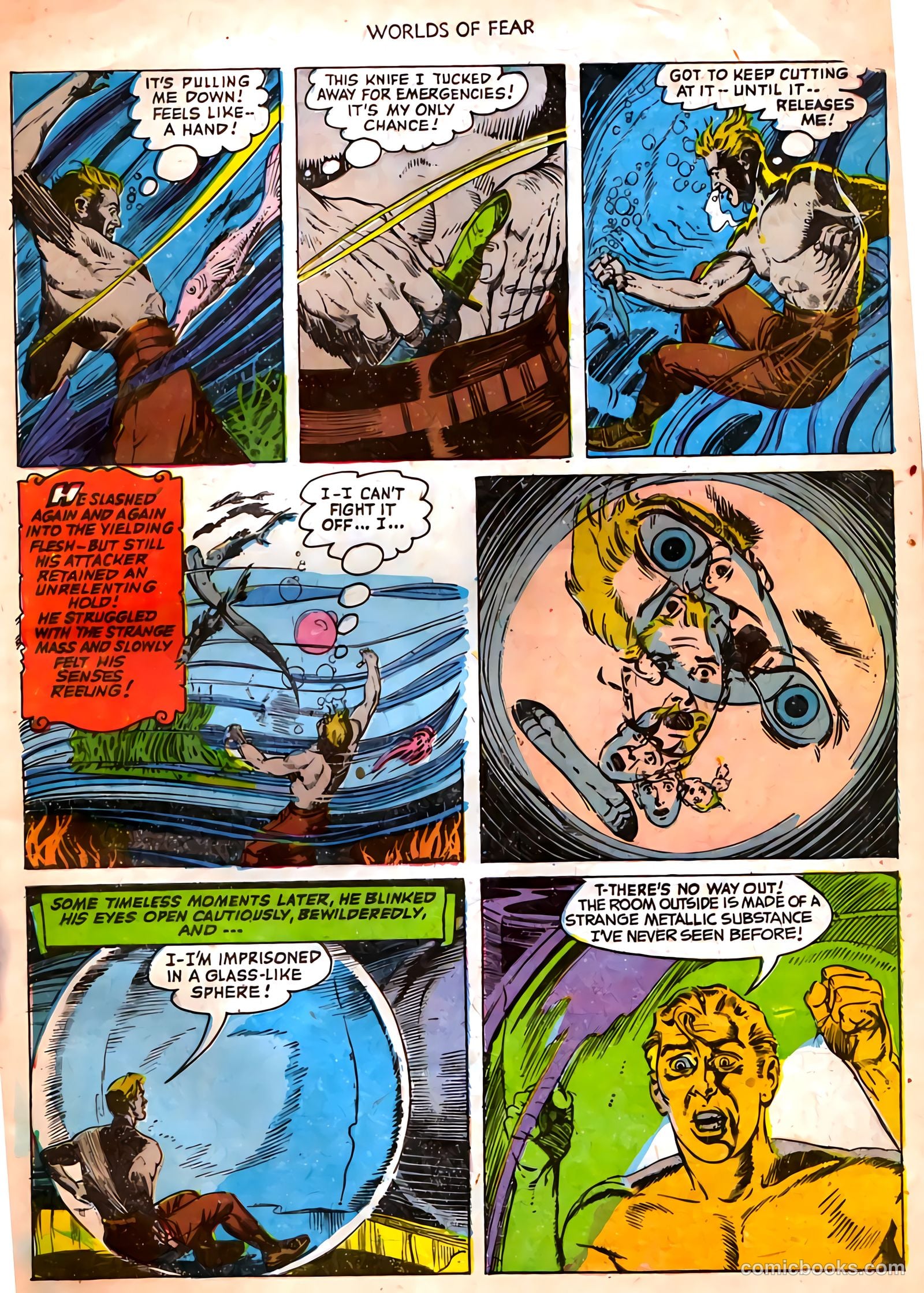 Worlds of Fear #3 (1952) — page 6 of 37