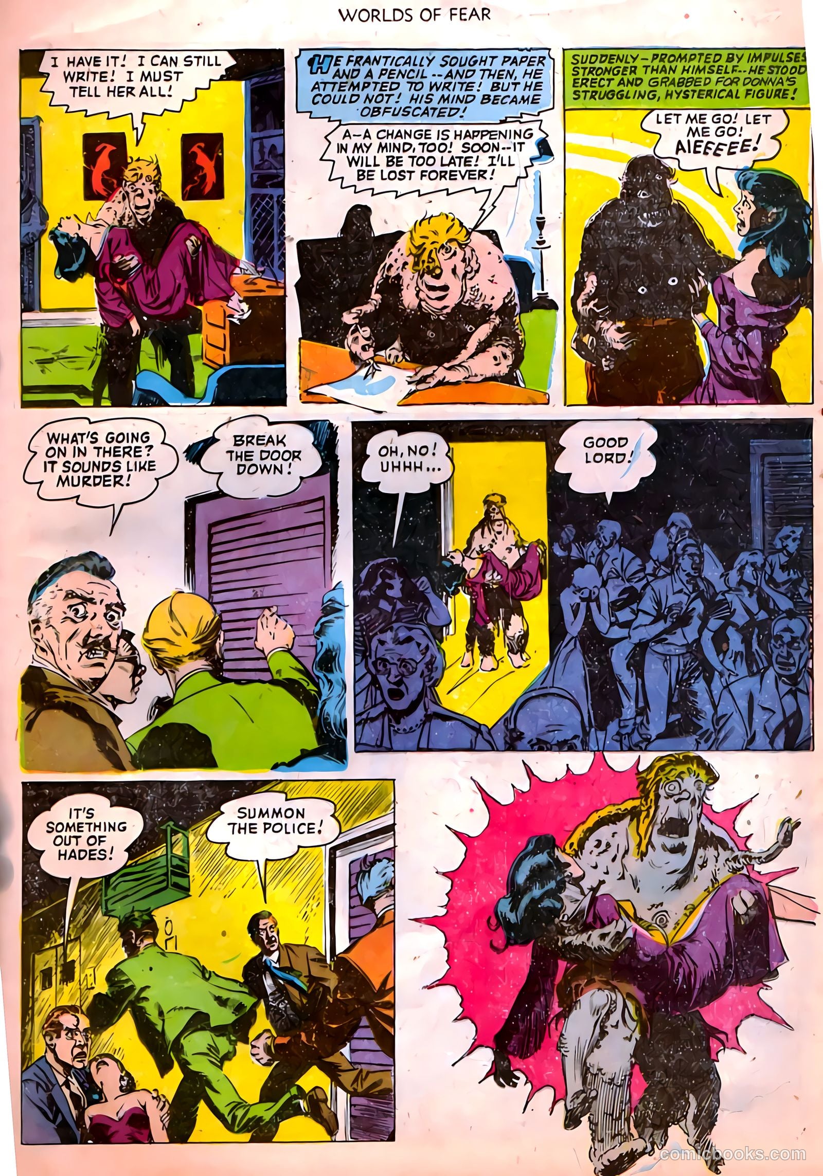Worlds of Fear #3 (1952) — page 14 of 37