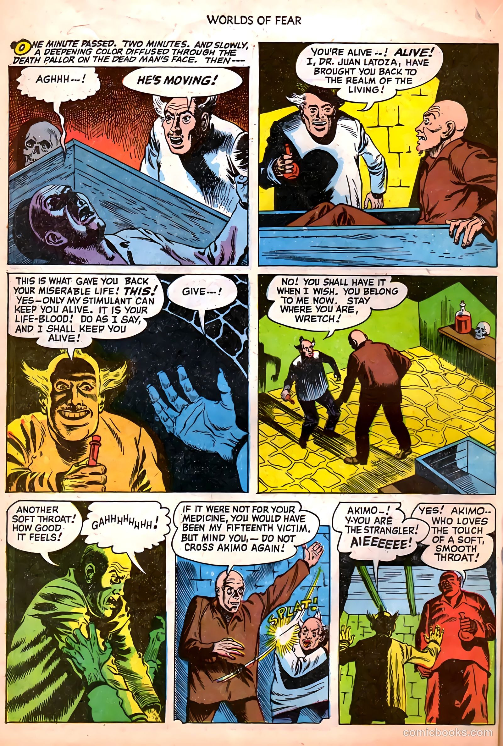 Worlds of Fear #3 (1952) — page 19 of 37