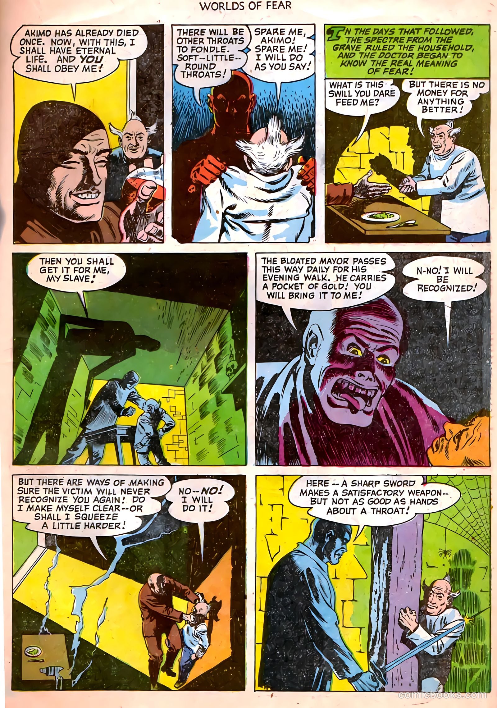 Worlds of Fear #3 (1952) — page 20 of 37