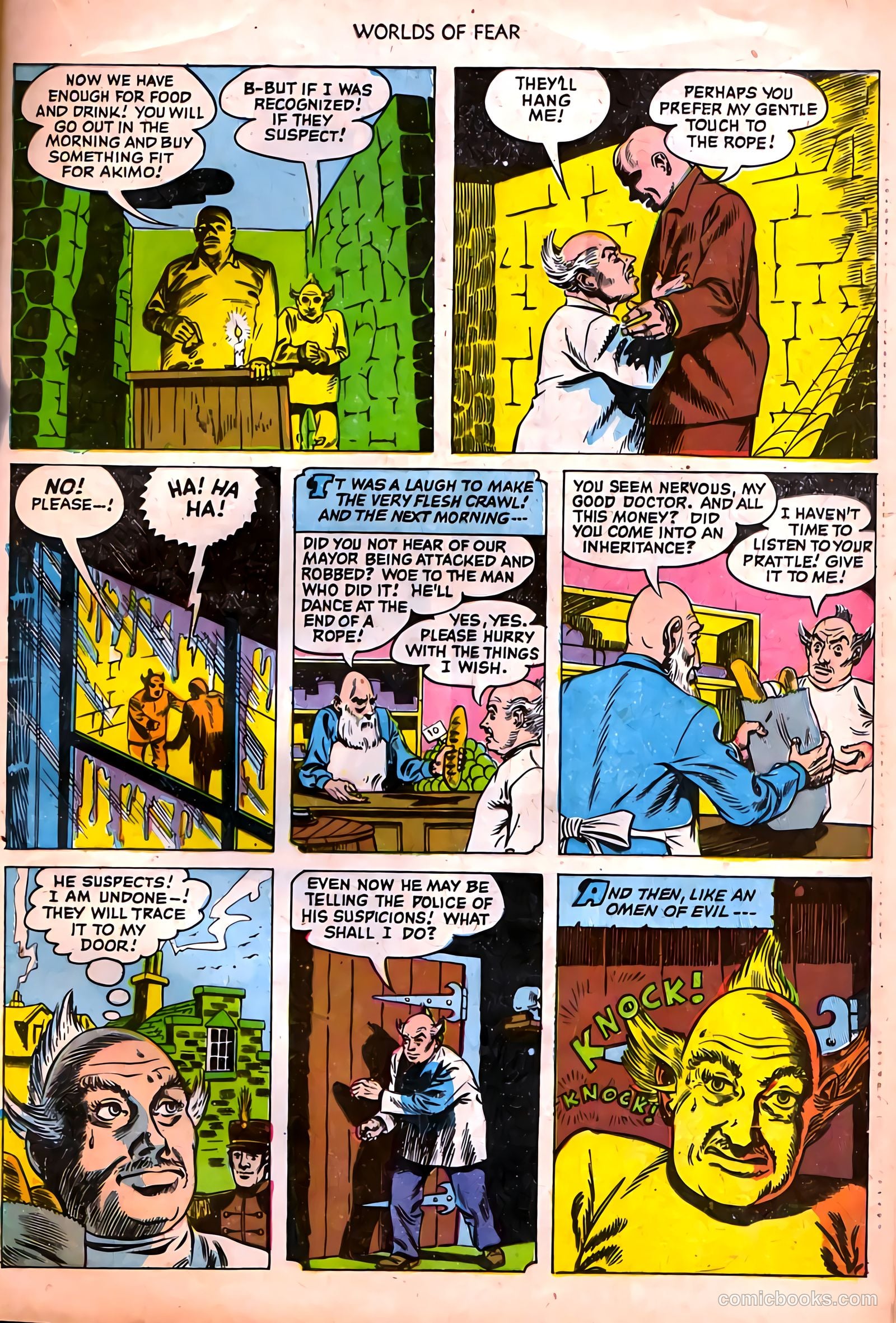 Worlds of Fear #3 (1952) — page 22 of 37