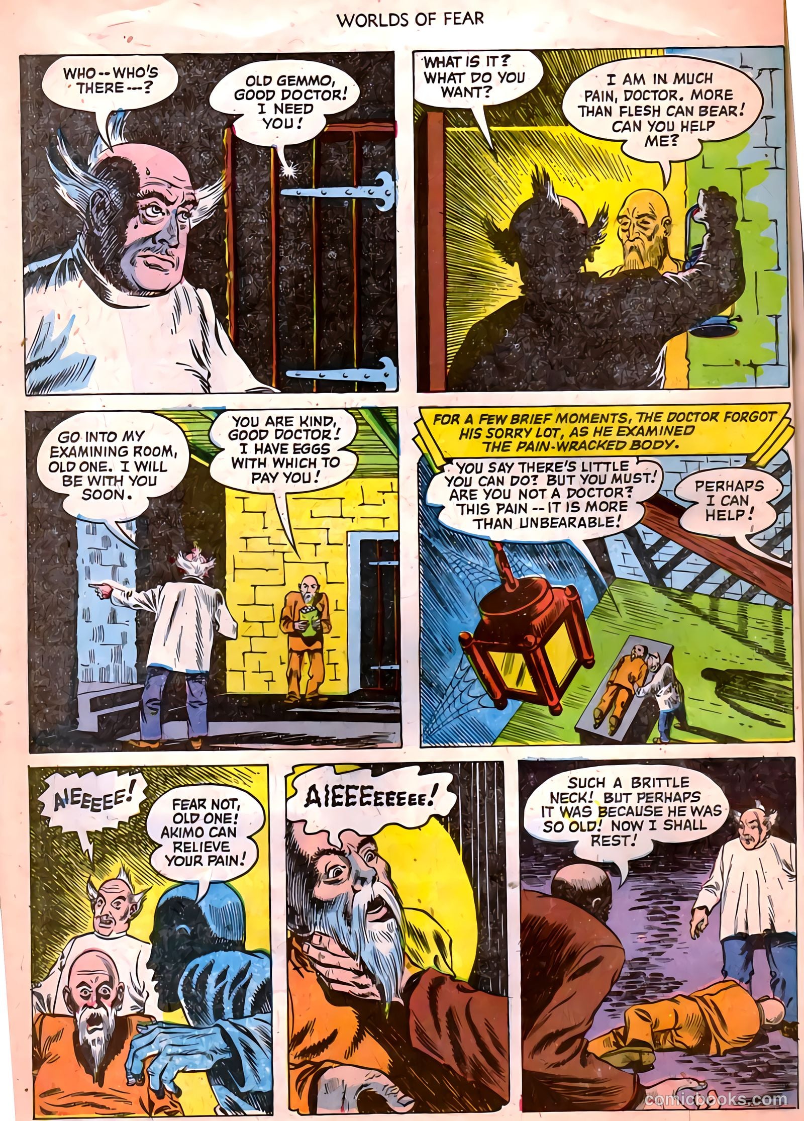 Worlds of Fear #3 (1952) — page 23 of 37