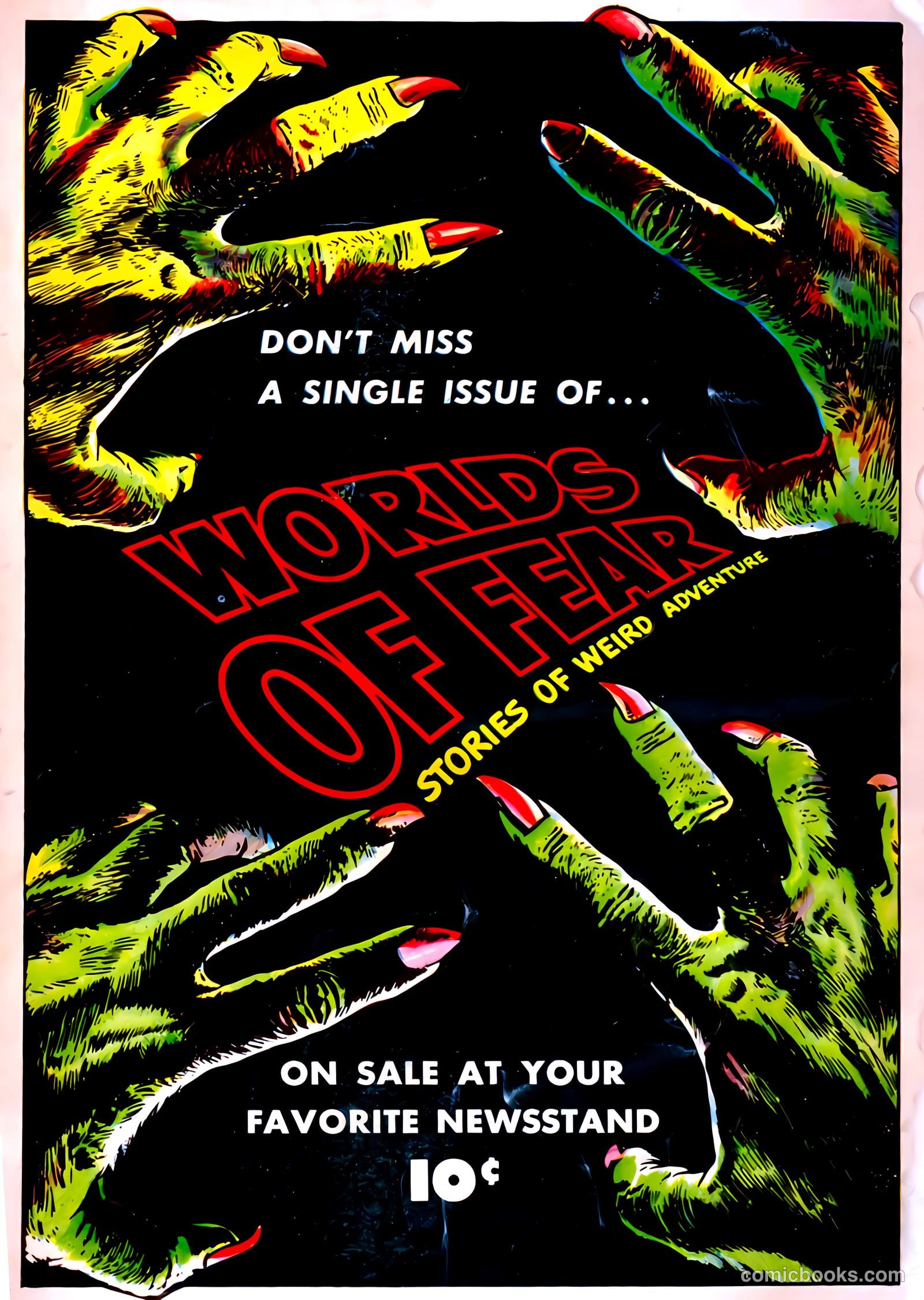 Worlds of Fear #3 (1952) — page 37 of 37