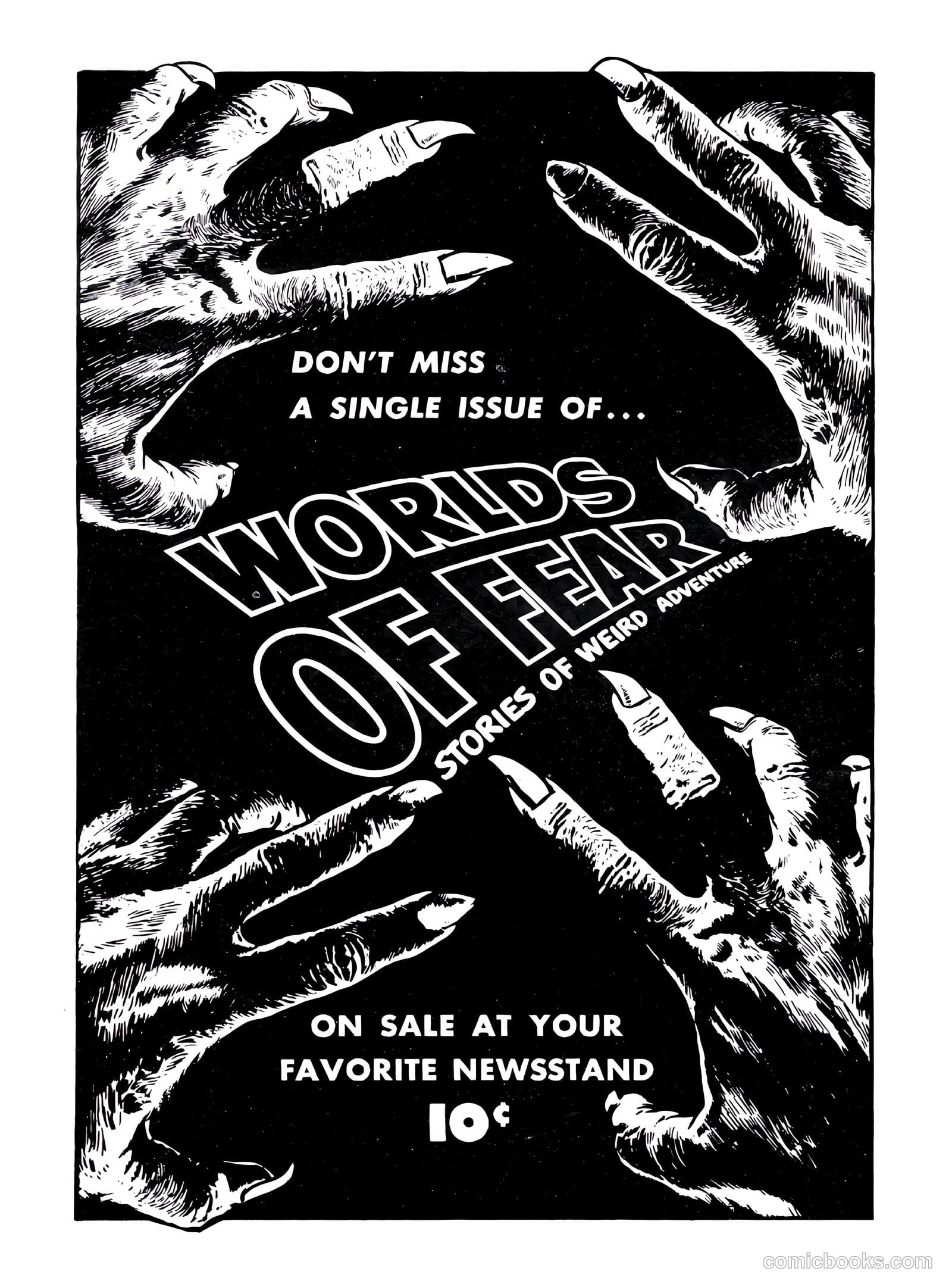 Worlds of Fear #4 (1952) — page 2 of 36