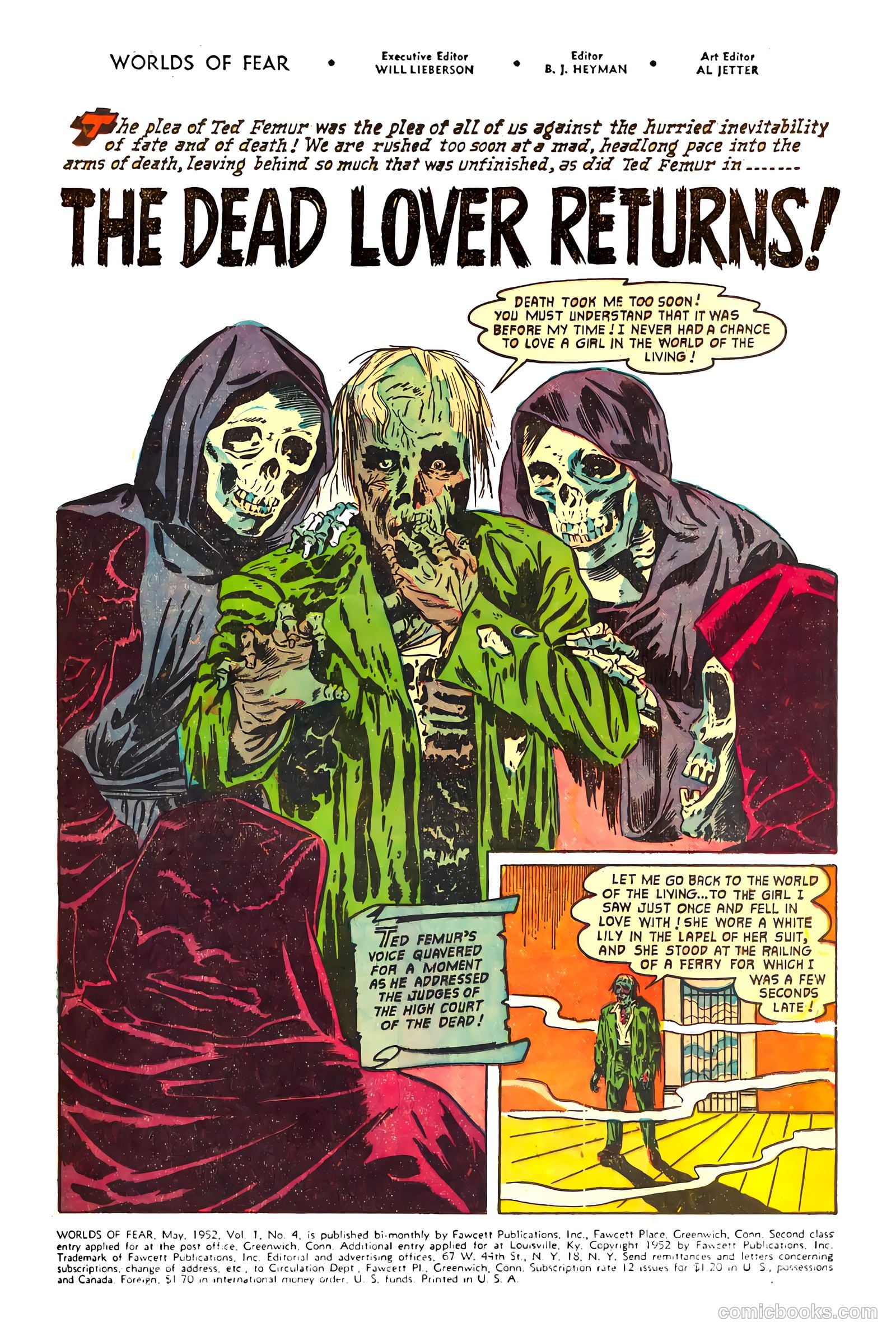 Worlds of Fear #4 (1952) — page 3 of 36