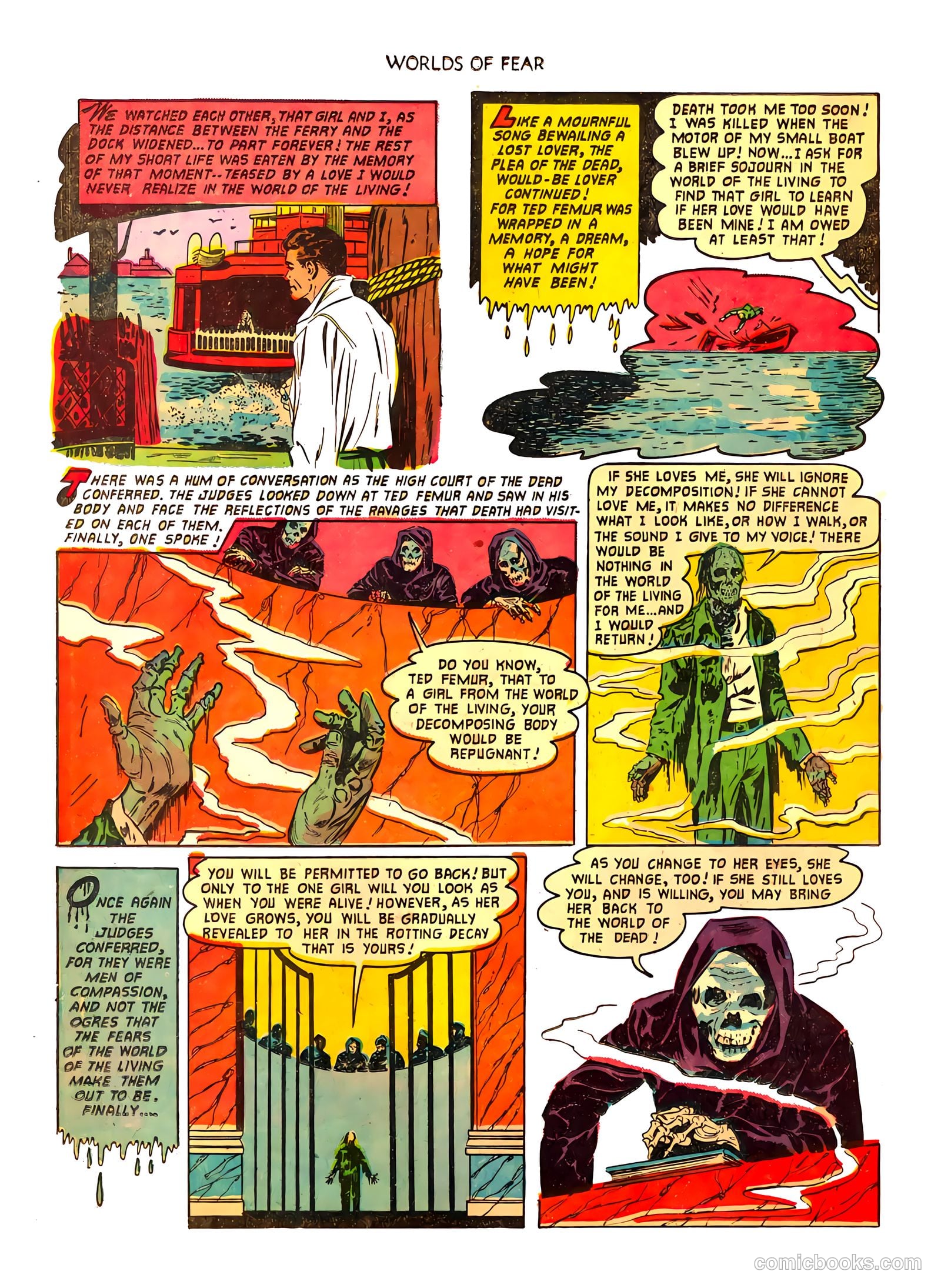Worlds of Fear #4 (1952) — page 4 of 36