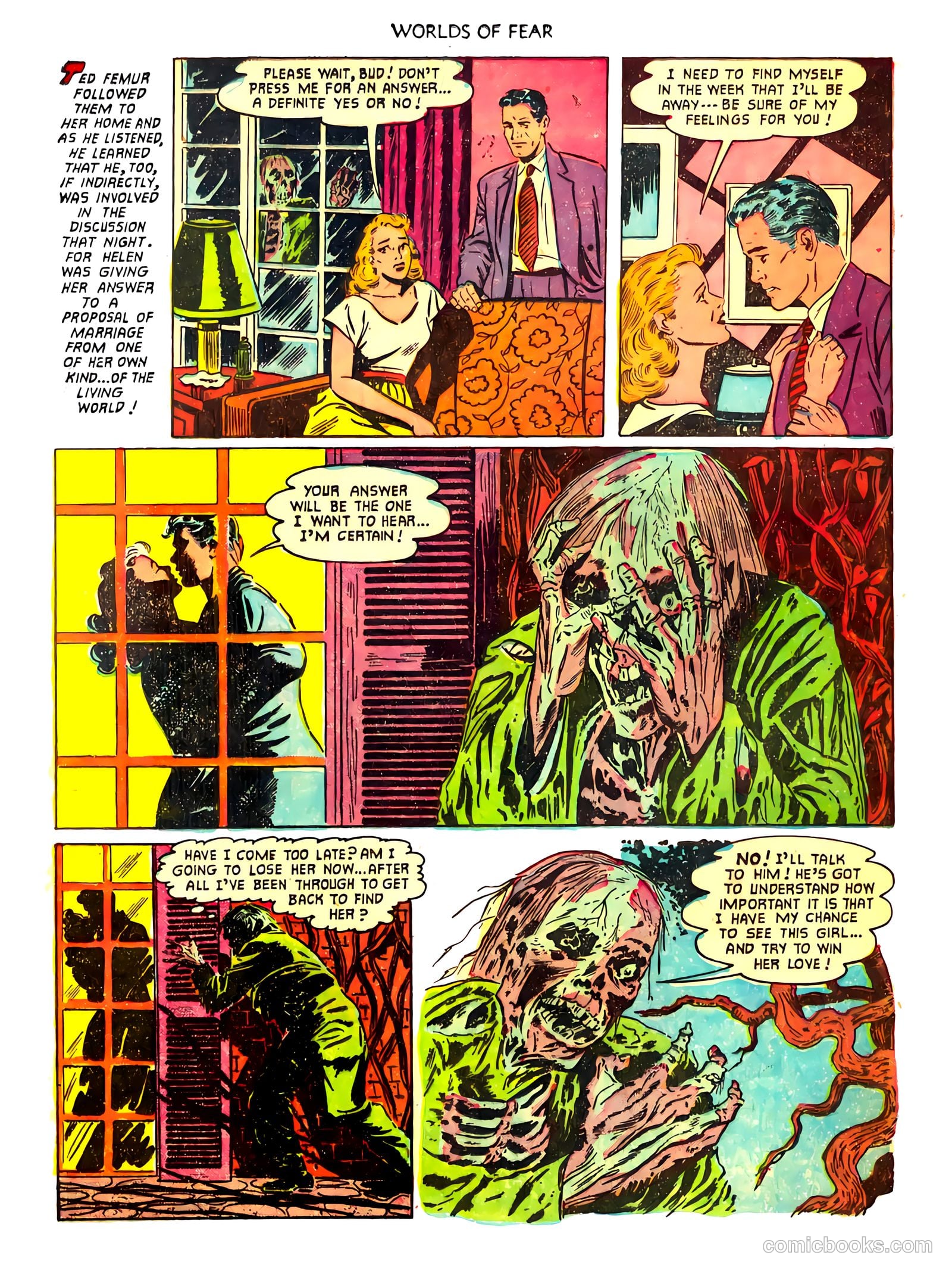 Worlds of Fear #4 (1952) — page 6 of 36