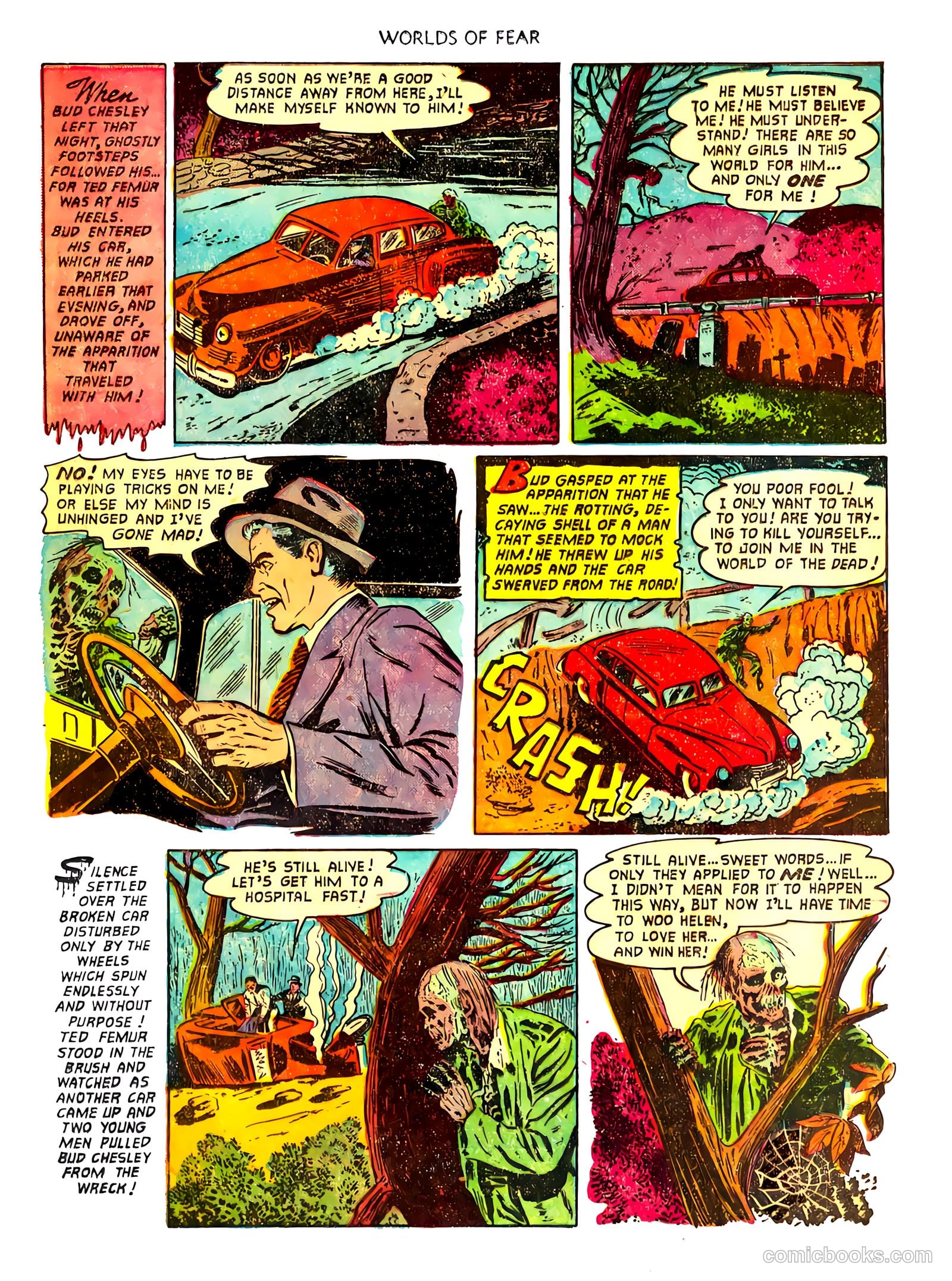 Worlds of Fear #4 (1952) — page 7 of 36