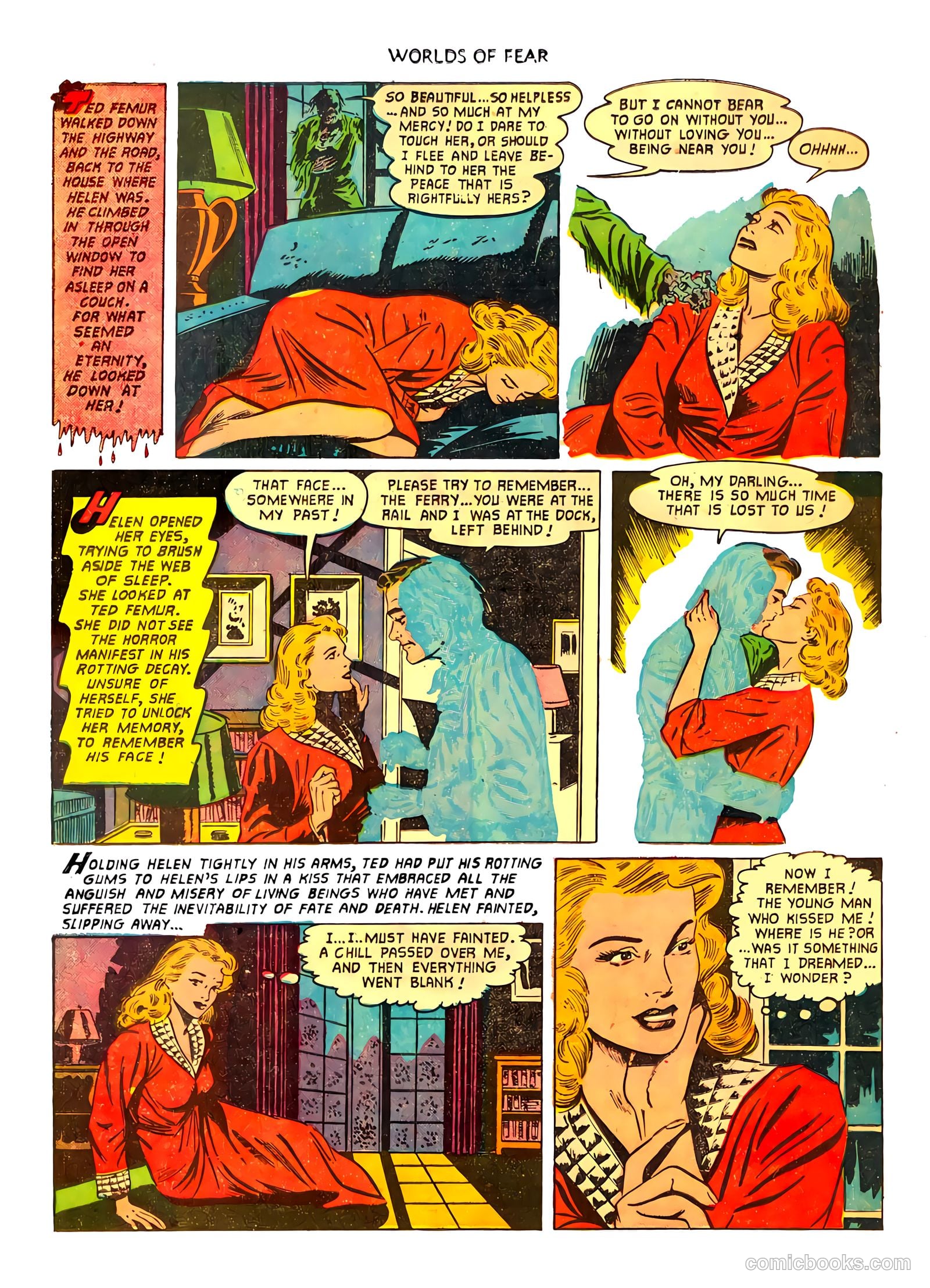 Worlds of Fear #4 (1952) — page 8 of 36