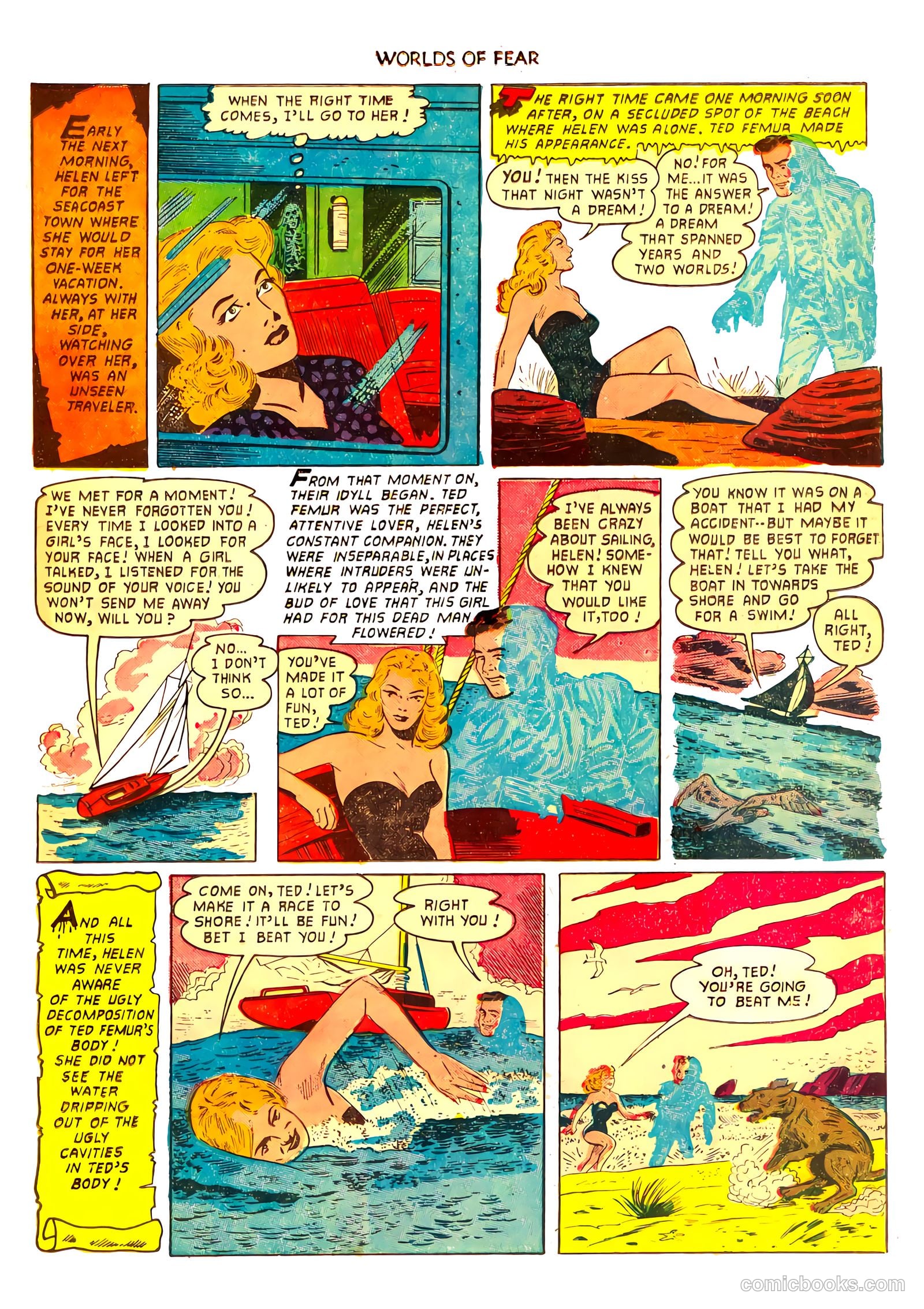 Worlds of Fear #4 (1952) — page 9 of 36
