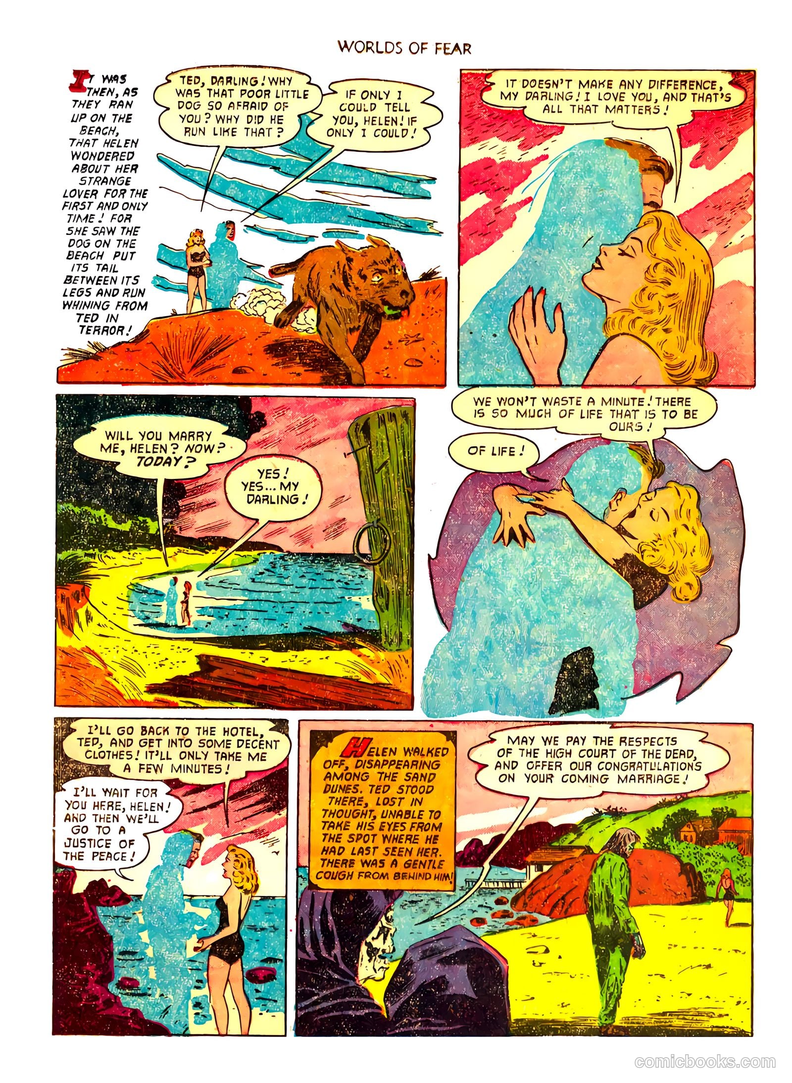 Worlds of Fear #4 (1952) — page 10 of 36